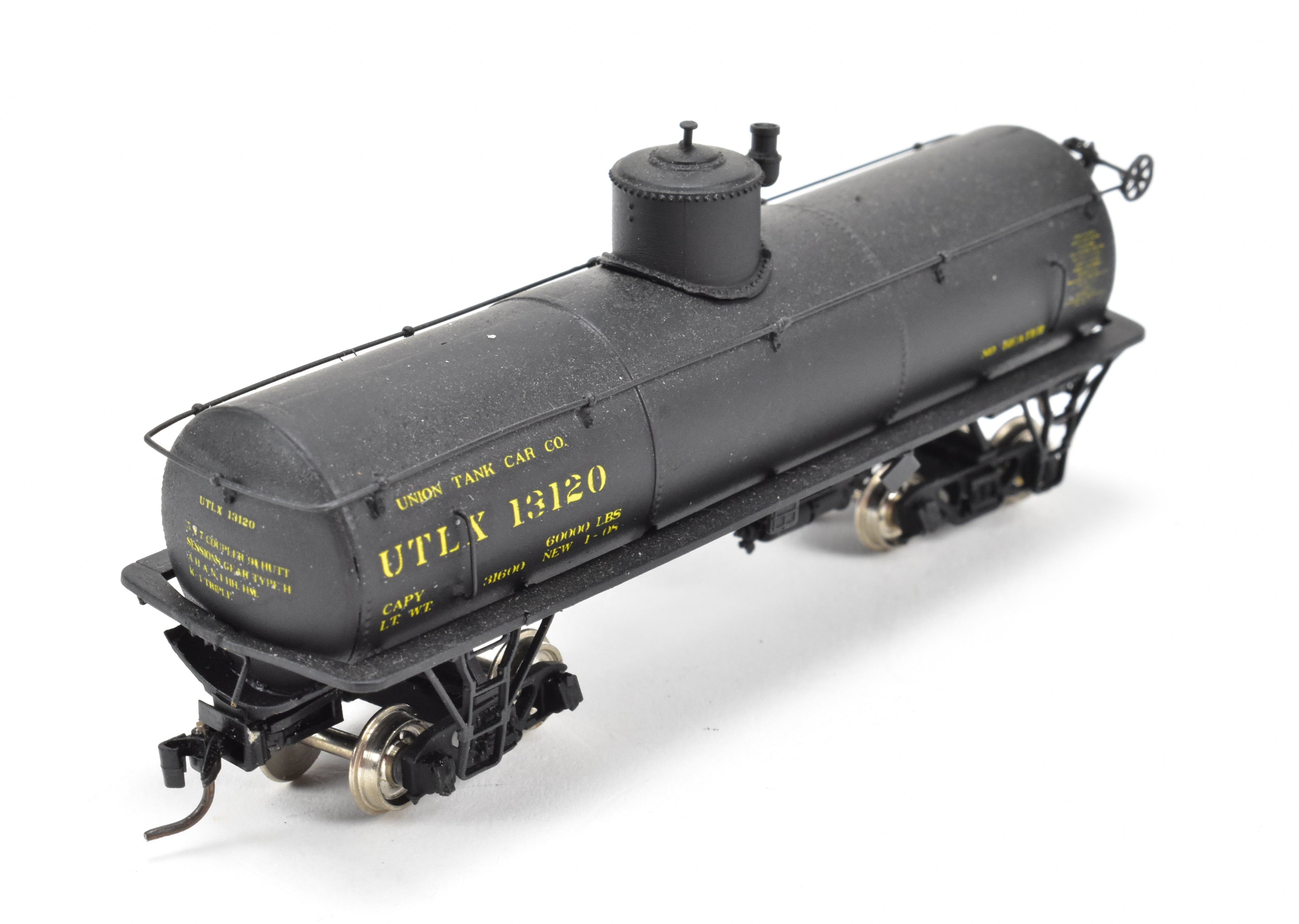 HOn3 UTLX Frameless Plastic Tank Car by Precision Scale Co., Assembled & Custom Painted