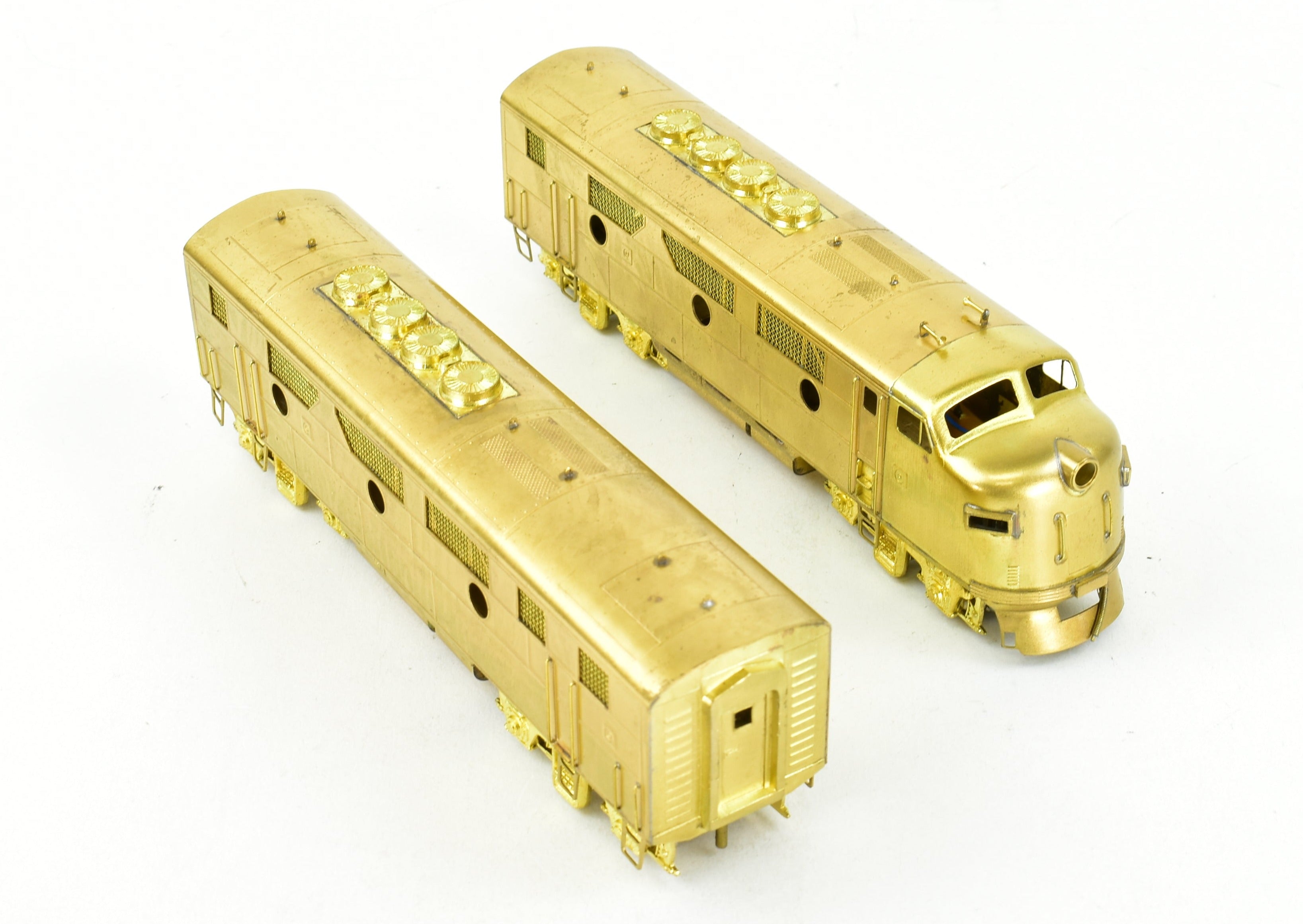 HO Scale Brass Hallmark EMD F3 A/B Set - Powered A & Unpowered B for Various Roads