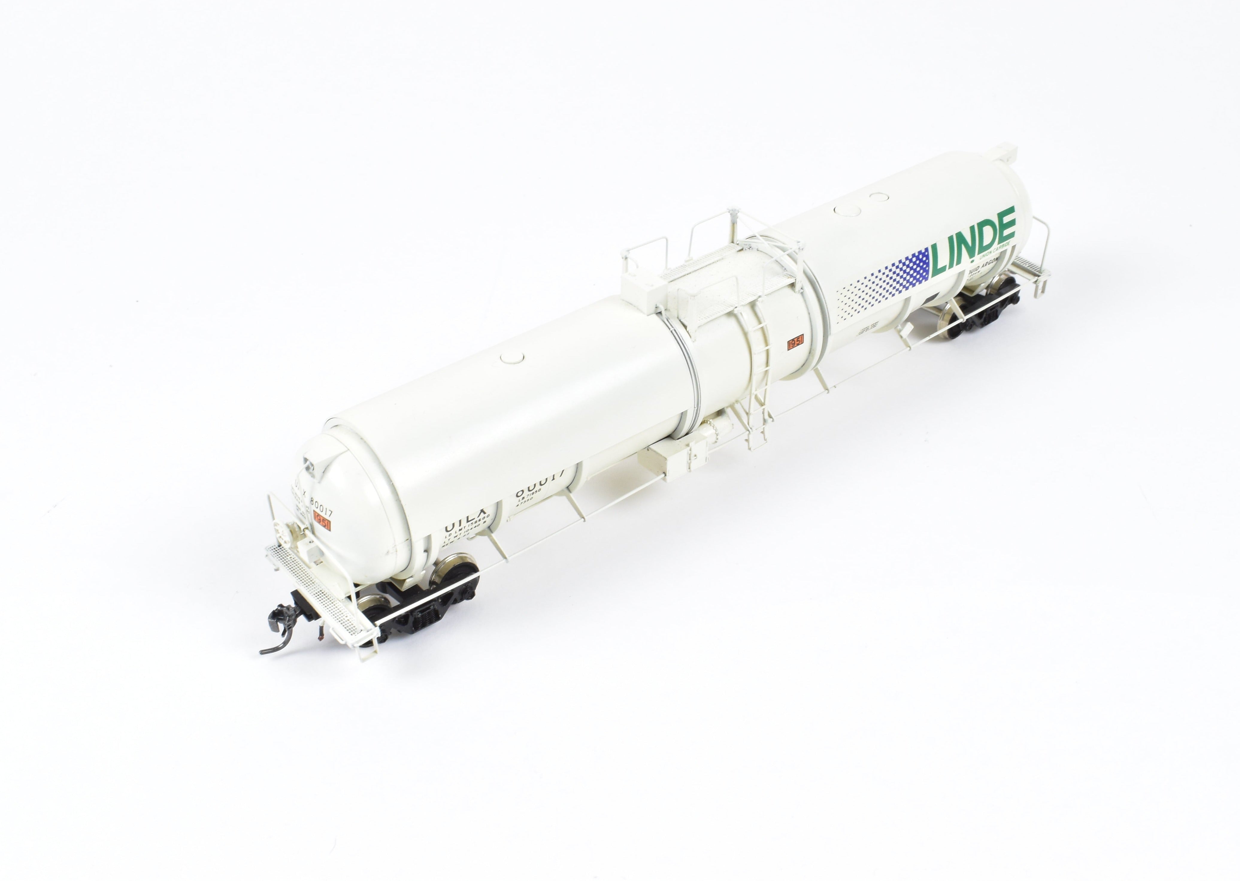 HO Brass OMI Overland Models Liquid Argon Tank Car #80017