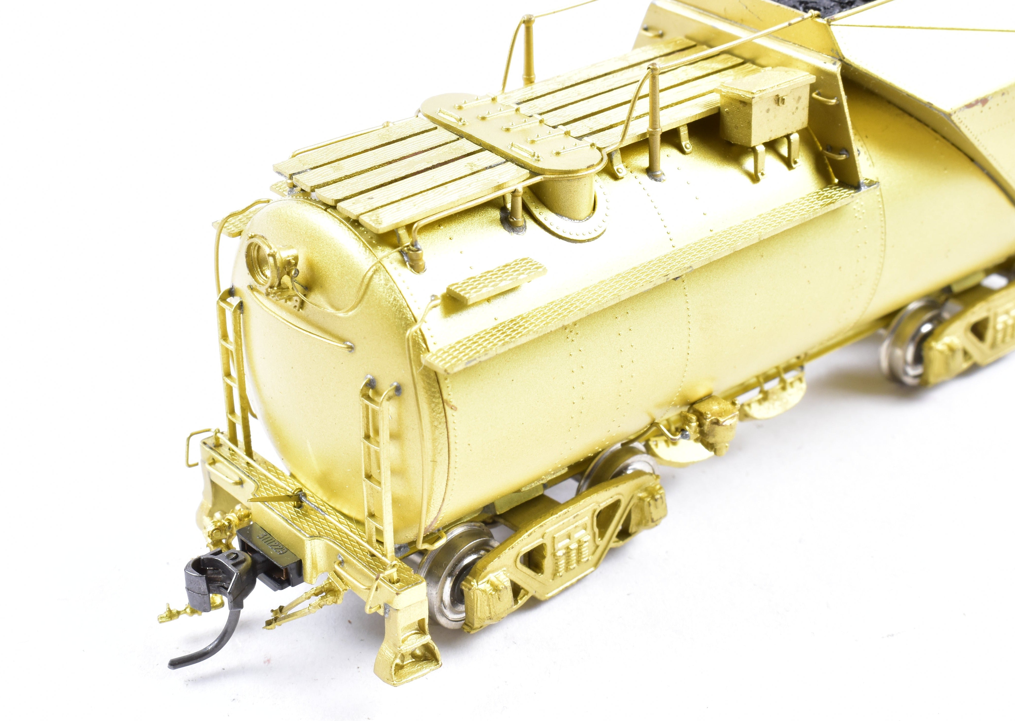 HO Scale Brass Steam Locomotive Tender - Westside Model Co. B&O - Baltimore & Ohio Q - 4b 2 - 8 - 2 Mikado Tender Only
