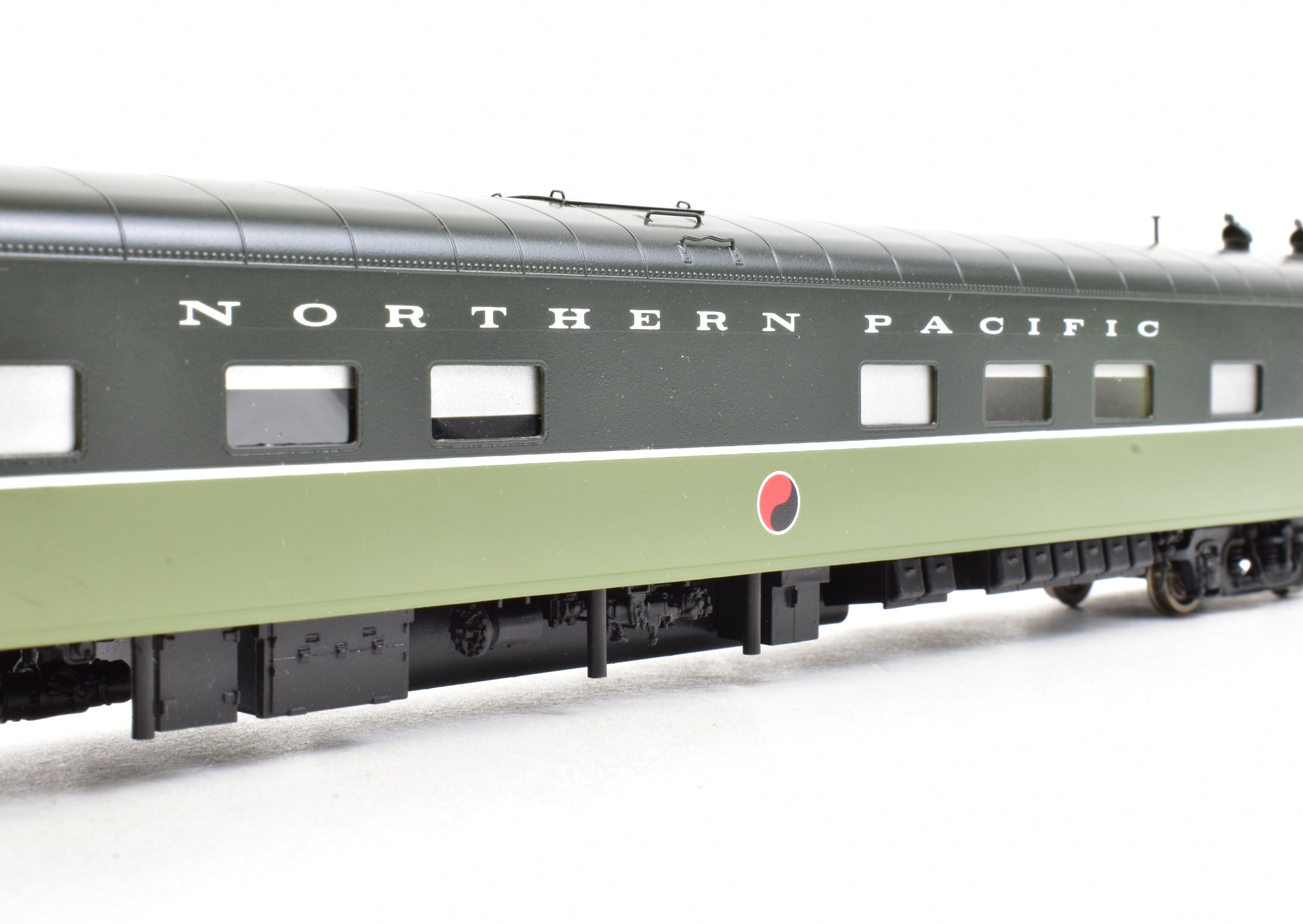 HO Brass Northern Pacific Business Car Yakima River by W&R Enterprises, Custom Painted
