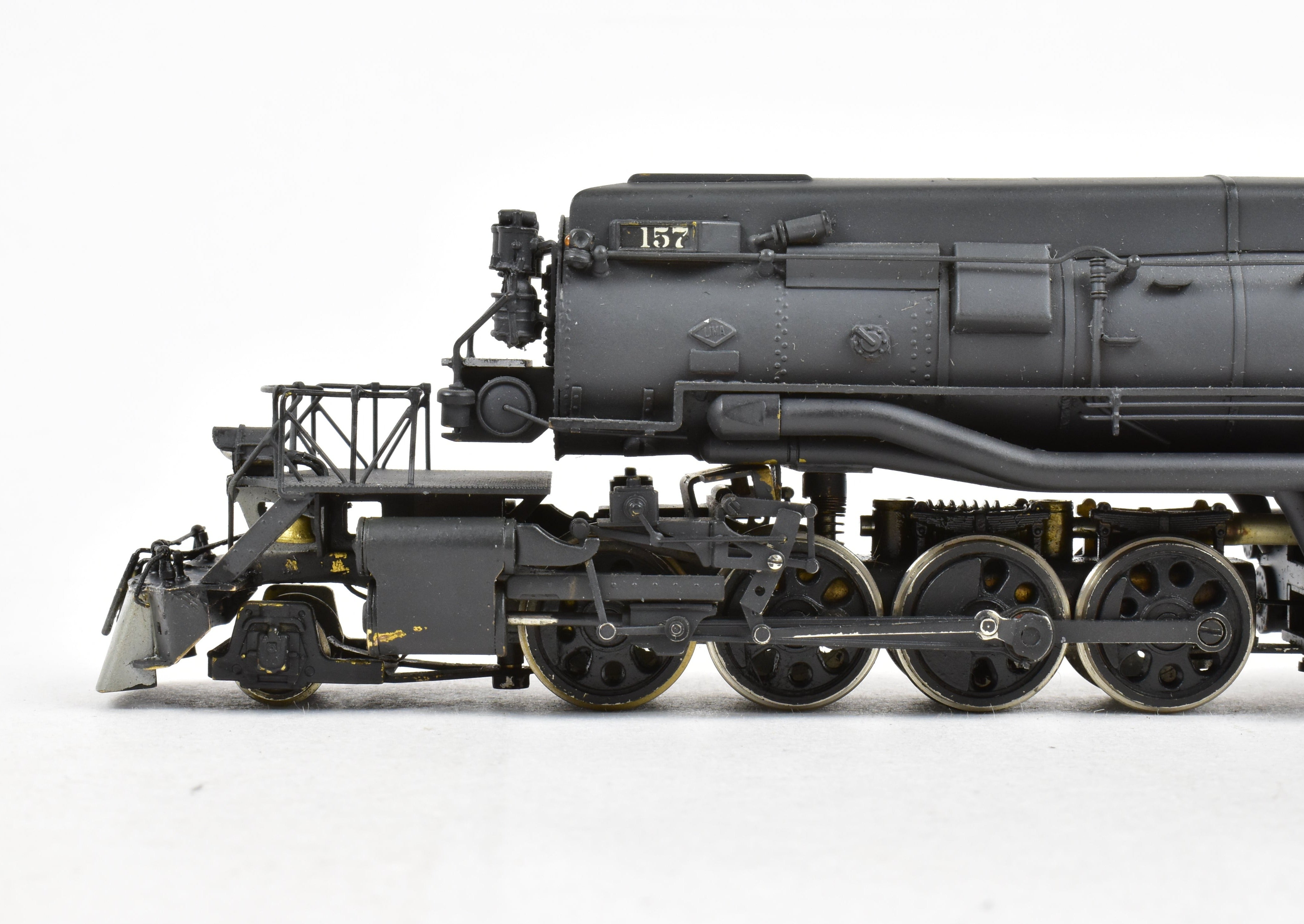 HO Scale Brass Gem Models SP Southern Pacific AC-9 2-8-8-4 Custom Painted Coal Version