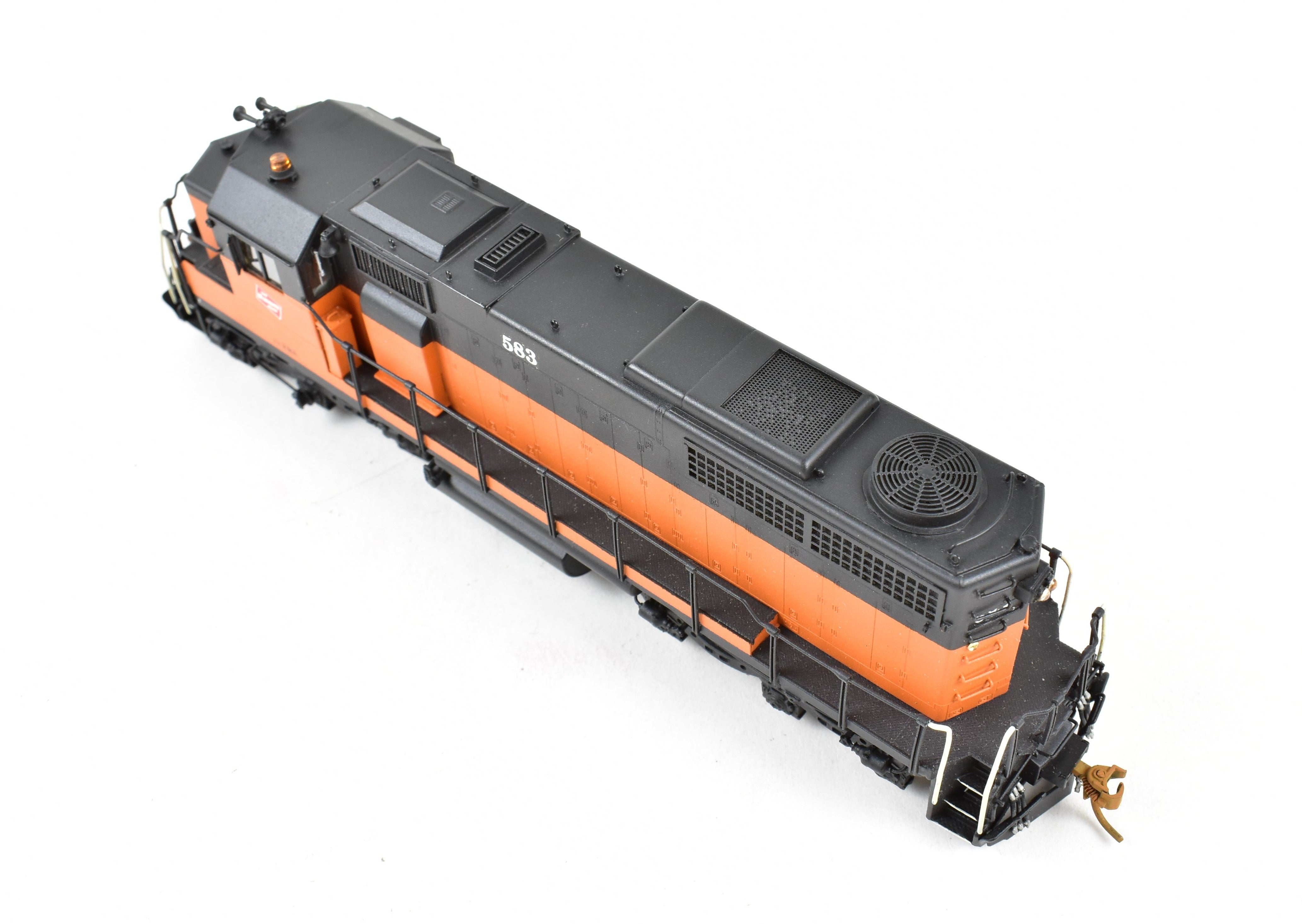 HO Scale Brass OMI MILW Milwaukee Road EMD SDL39 Custom Painted Locomotive #583