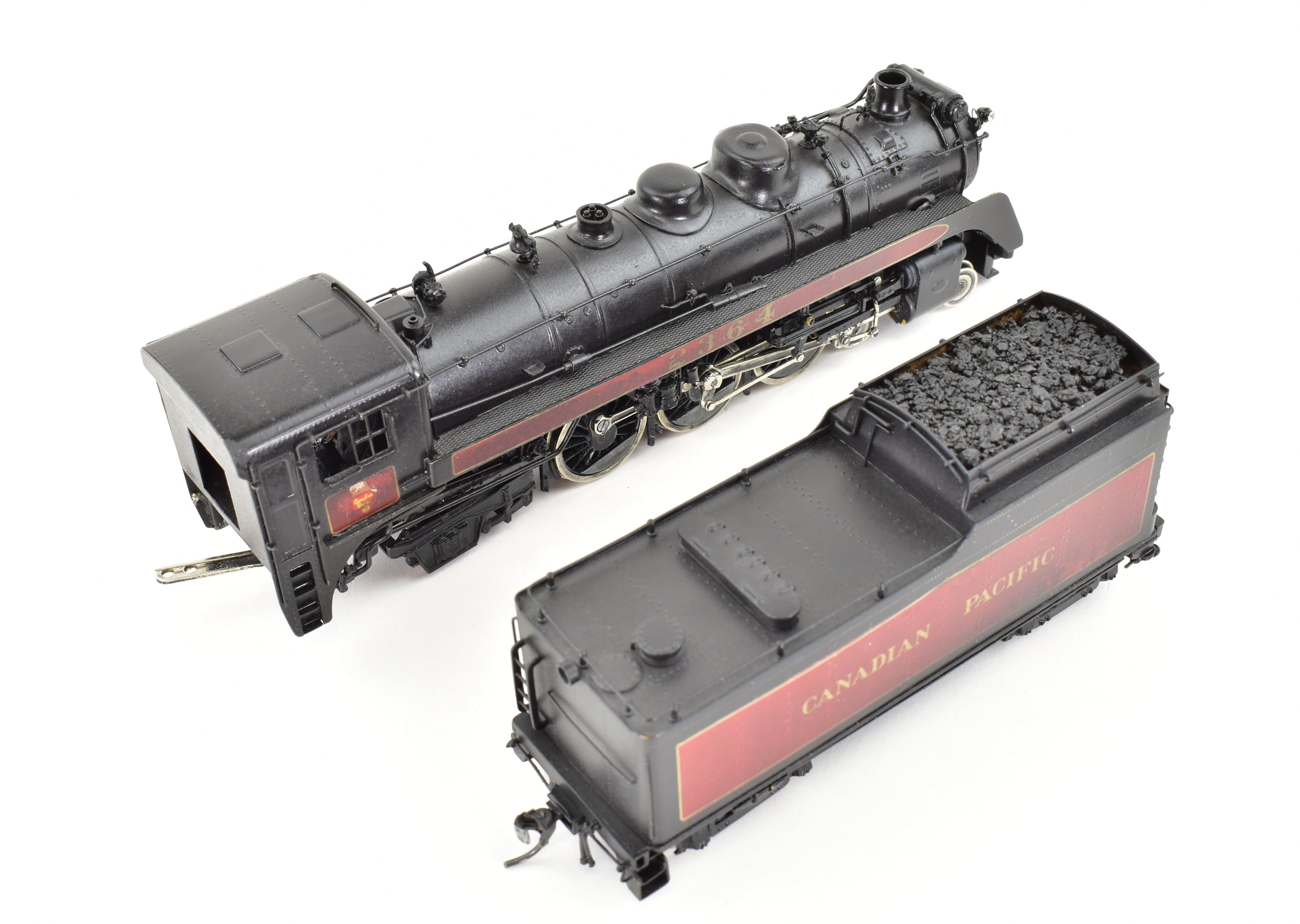 HO Scale Brass Model Train - Van Hobbies CPR Canadian Pacific Railway G - 3 4 - 6 - 2 Custom Painted Locomotive
