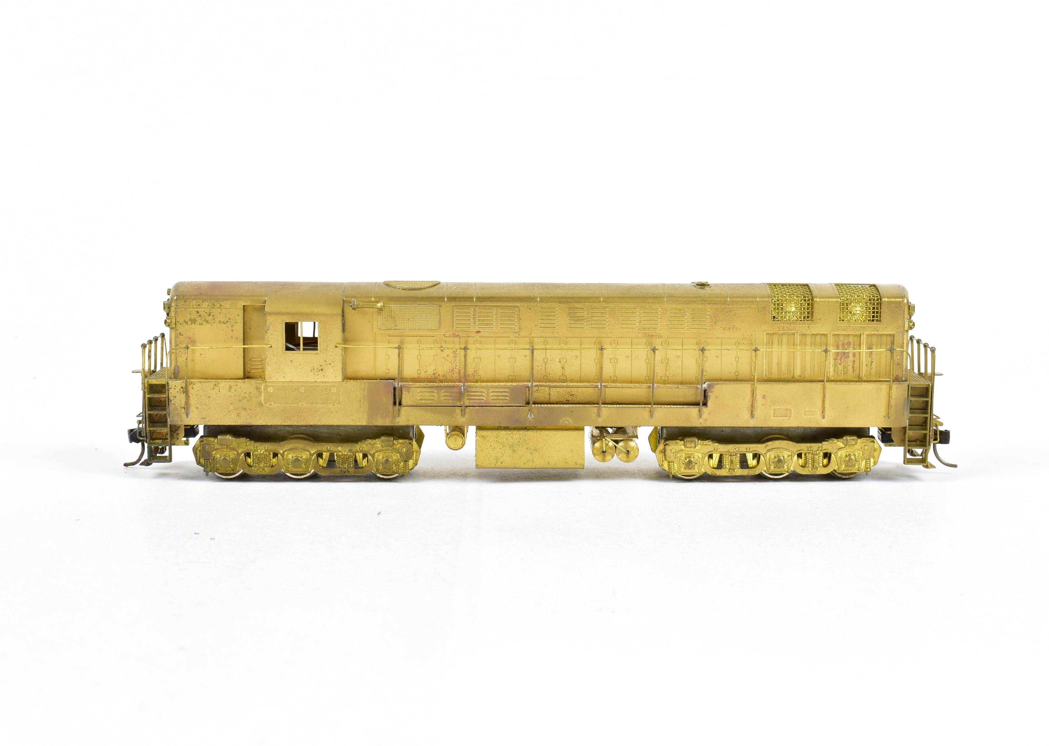 1969 HO Brass Red Ball Fairbanks Morse FM H - 24 - 66 Trainmaster Model