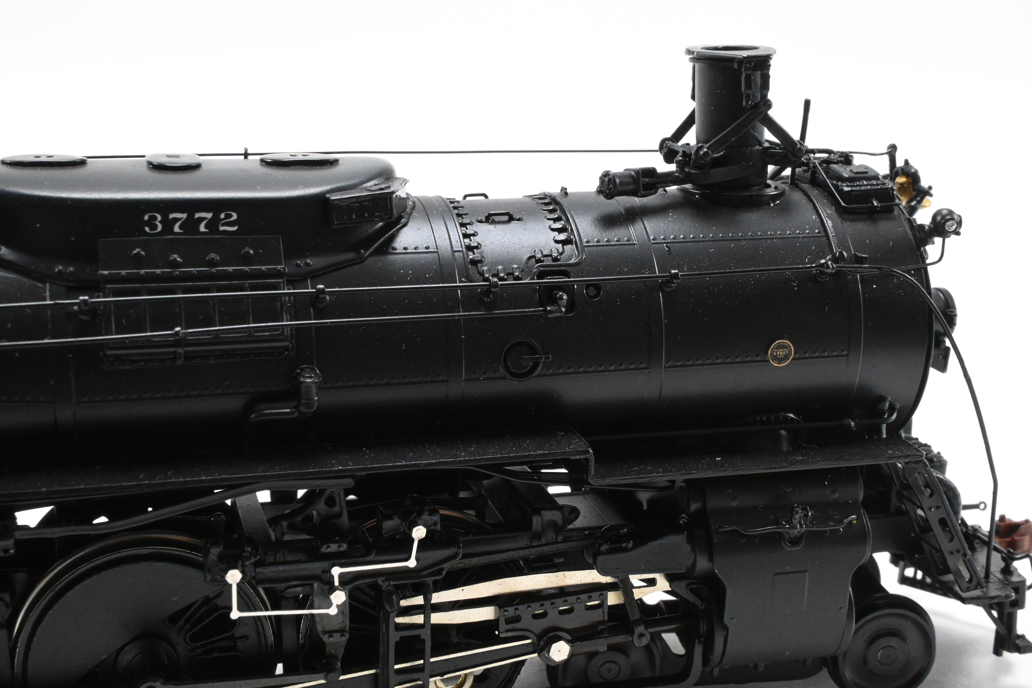 HO Brass Hallmark ATSF Santa Fe 3765 Class 4-8-4 Modernized FP Model #3772
