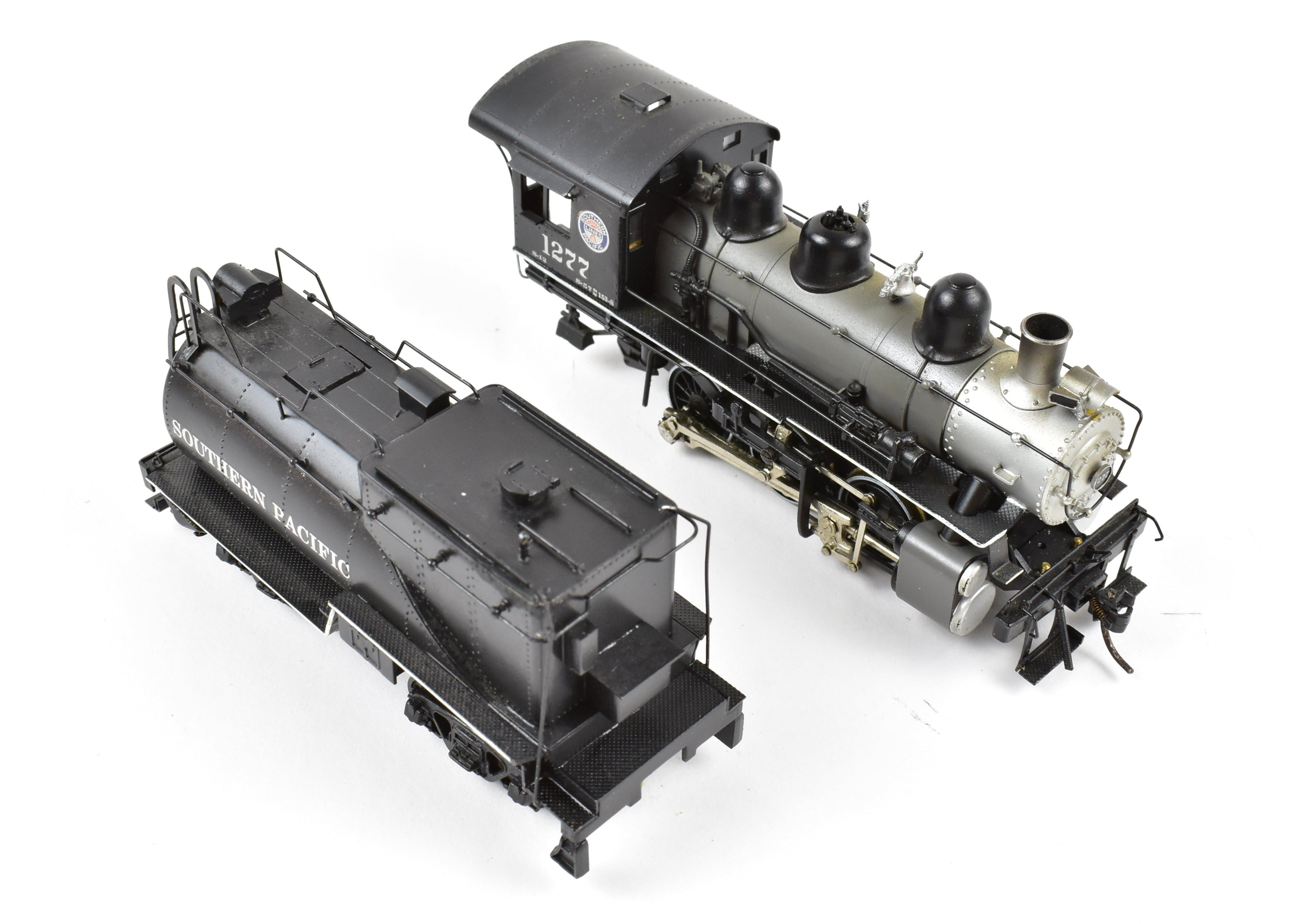 Custom-Painted HO Brass Balboa Southern Pacific S-12 0-6-0 Switcher