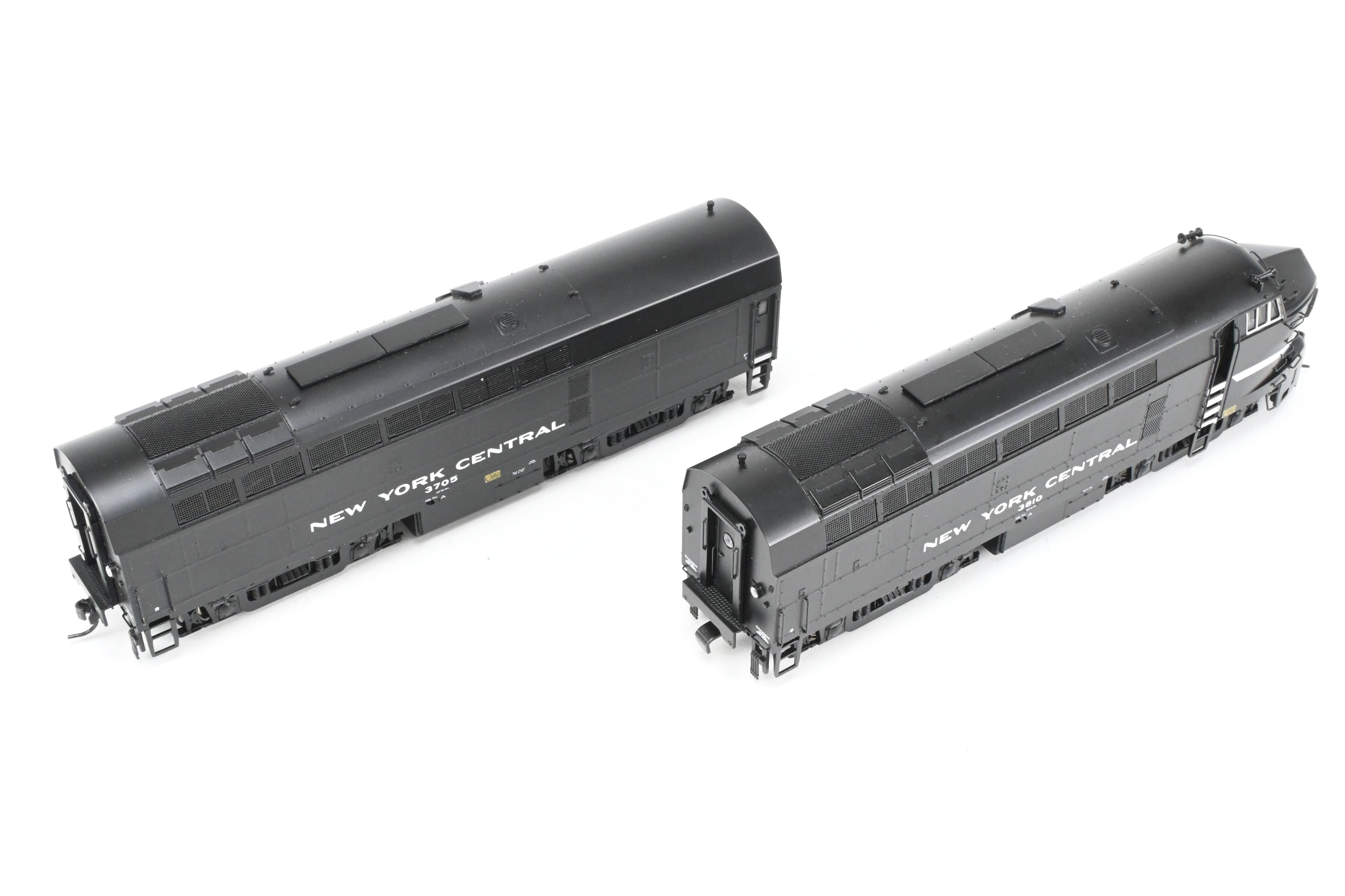 HO Scale Model Train Set - Broadway Limited Imports Paragon 2 New York Central Baldwin RF - 16A/B Cigar Band Locomotive Set with DCC and Sound (Sold As - Is, B - Unit Sound Malfunctioning)