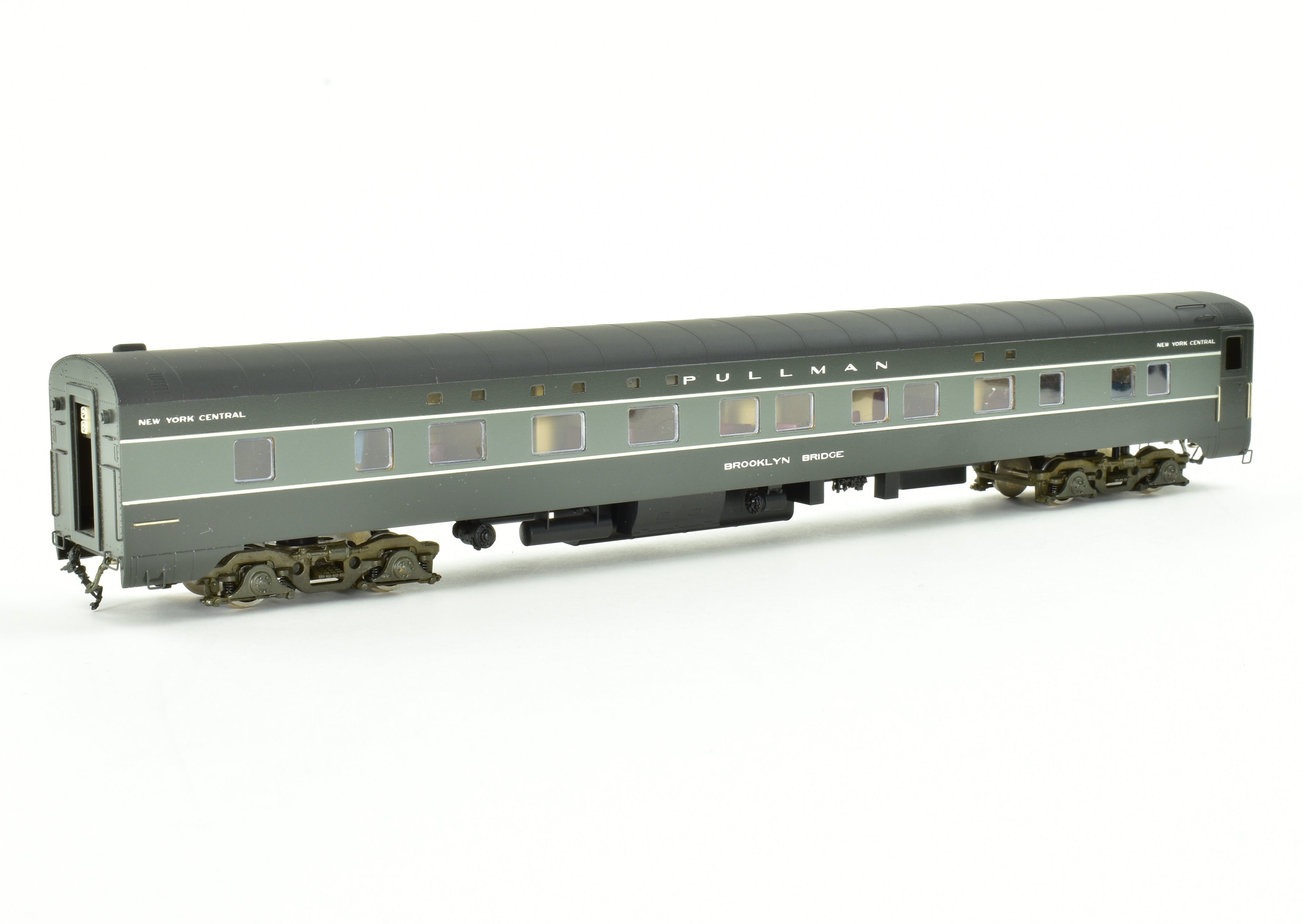 HO Scale Brass Model Train Set - Erie Limited NYC - New York Central 1948 20th Century Limited with 2 E7 A/B Locomotives and 9-Car Set