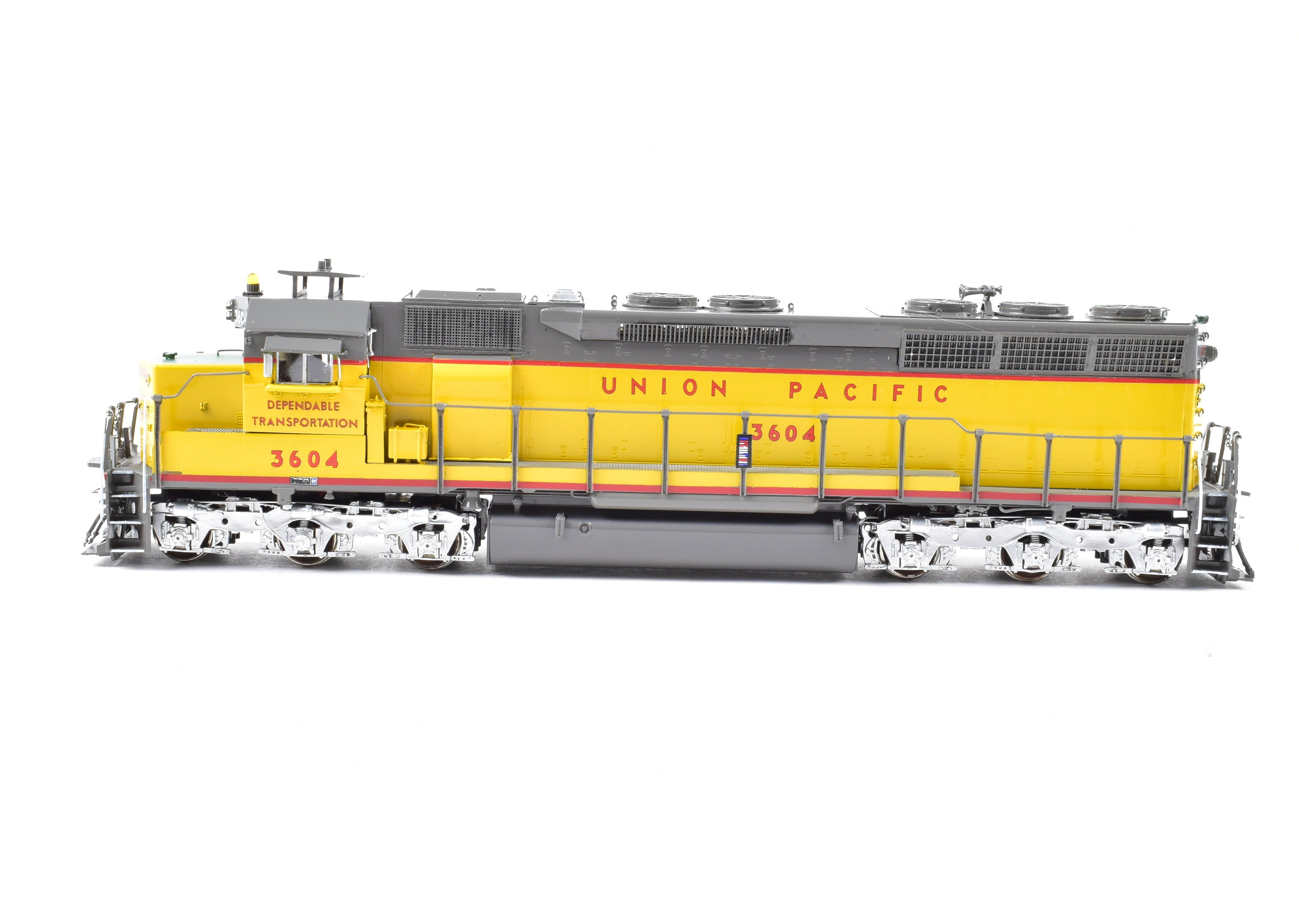 HO Scale Brass Union Pacific EMD SD45 Model Train Pro - Painted No. 3604 by Overland Models, Inc.