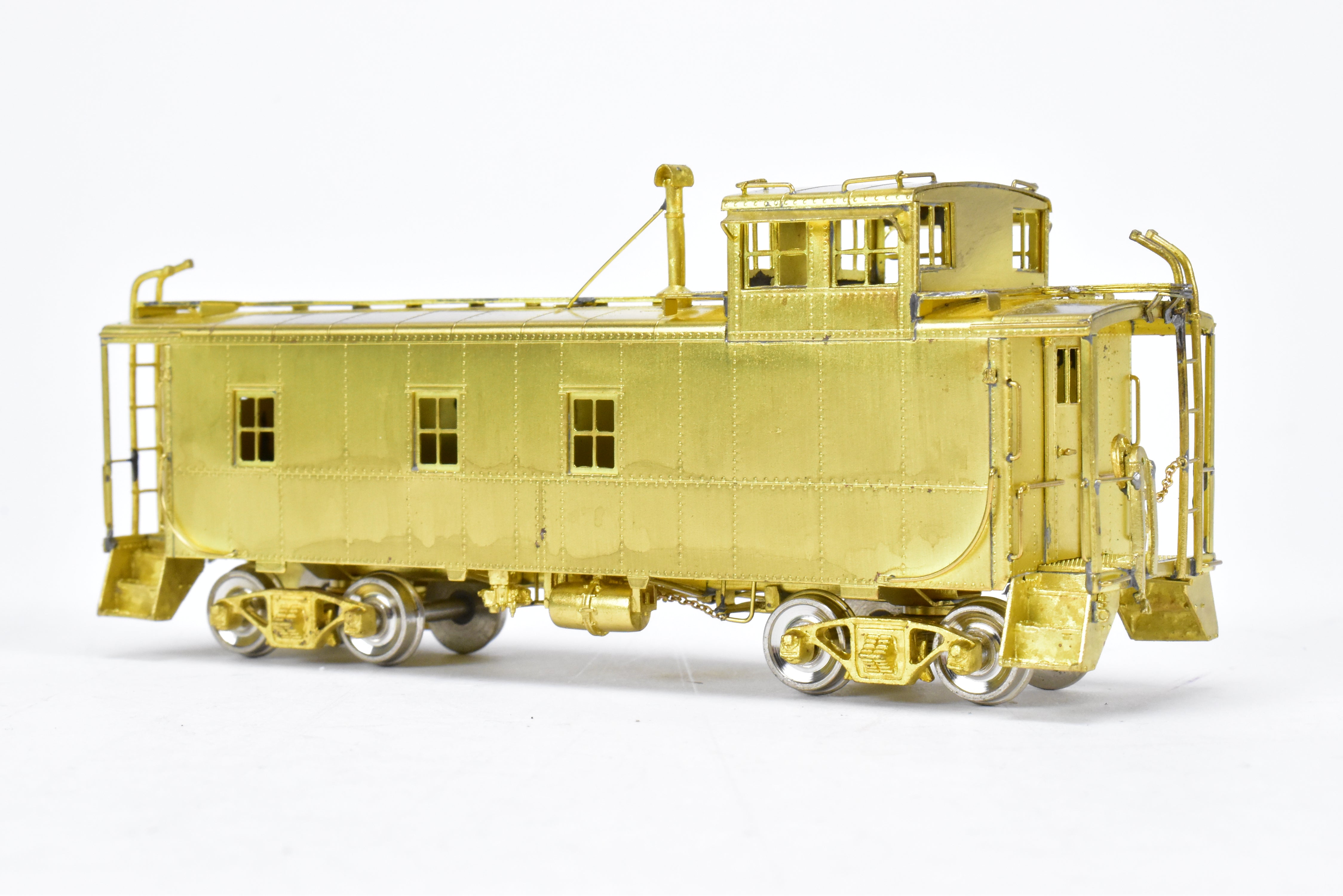 HO Brass OMI D&RGW 1400 Series Steel Caboose - Excellent for Steam & Diesel Eras