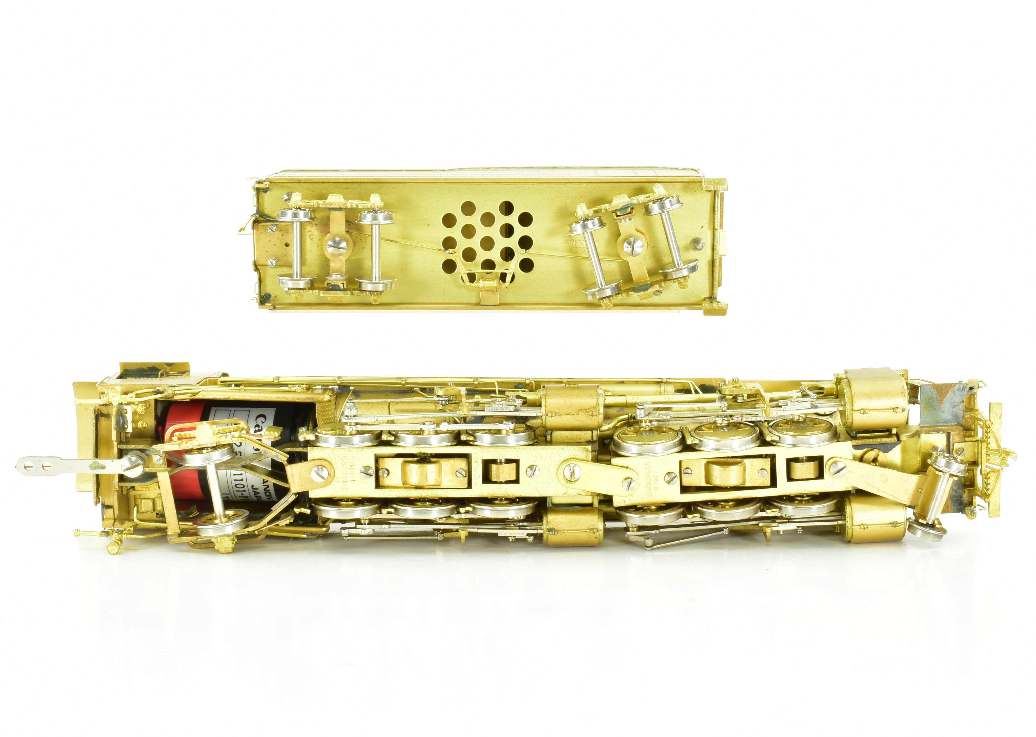 HO Scale Brass Model Train CON Key Imports C&O - Chesapeake & Ohio H - 5 2 - 6 - 6 - 2 Mallet Locomotive