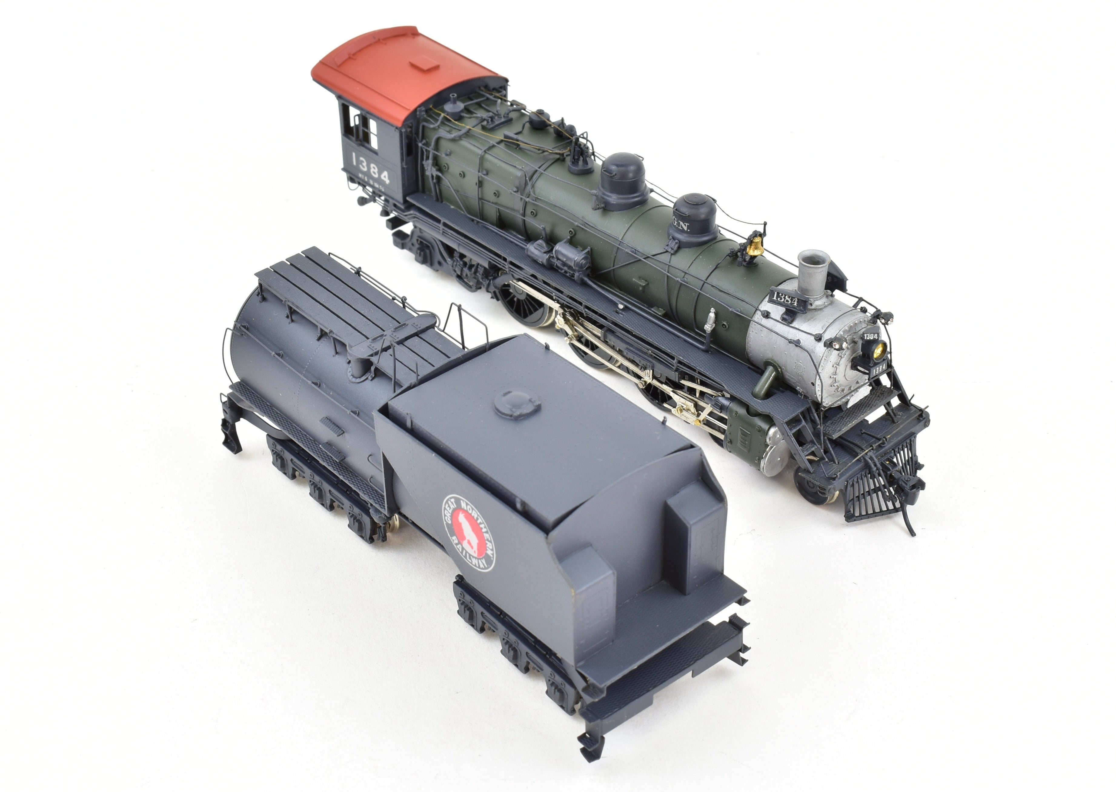 HO Brass Westside Model Co. GN - Great Northern 4-6-2 H-7 Professionally Painted Glacier Park Design