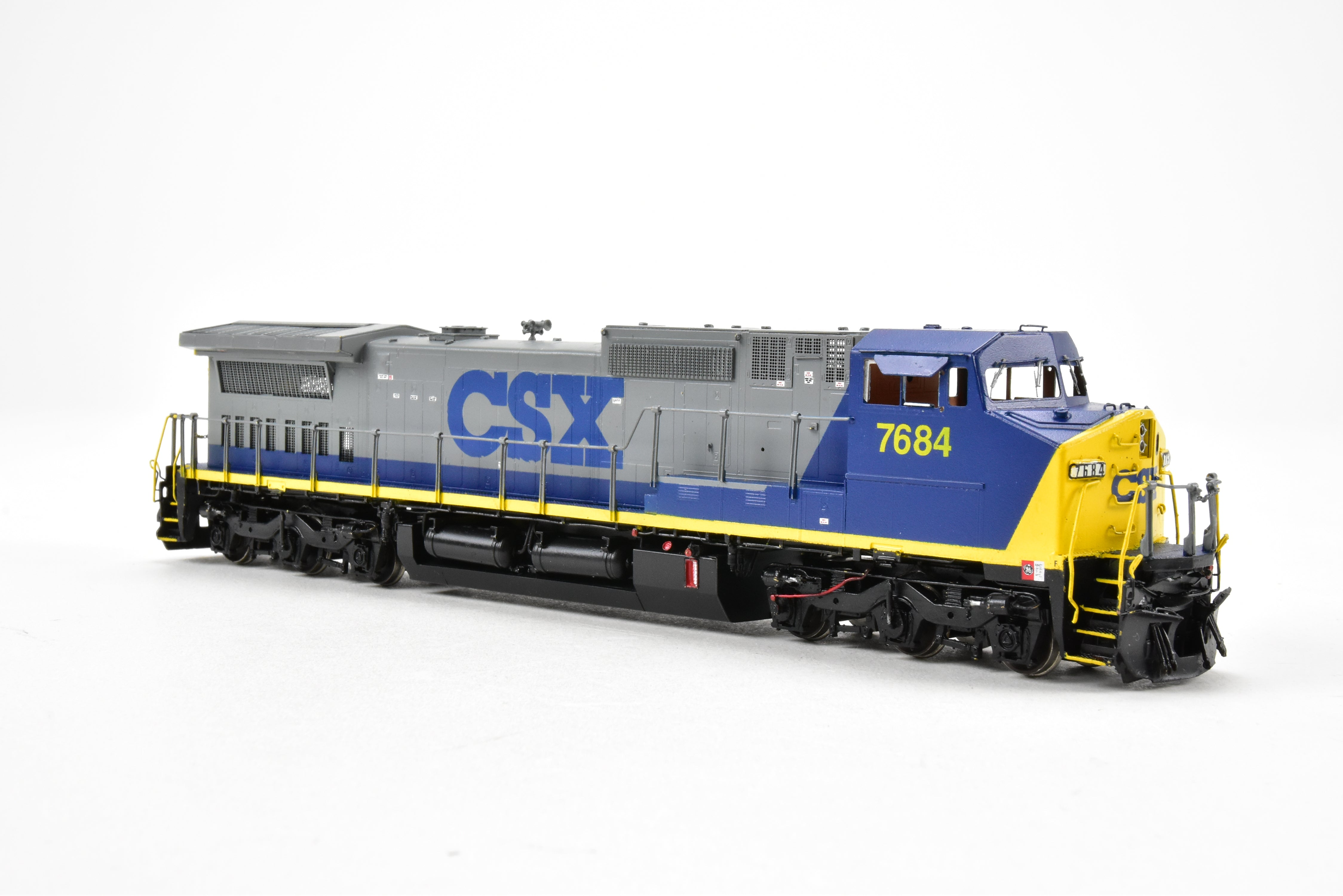 Brass OMI CSX Transportation GE CW40 - 8 Custom Painted #7684 by Overland Models