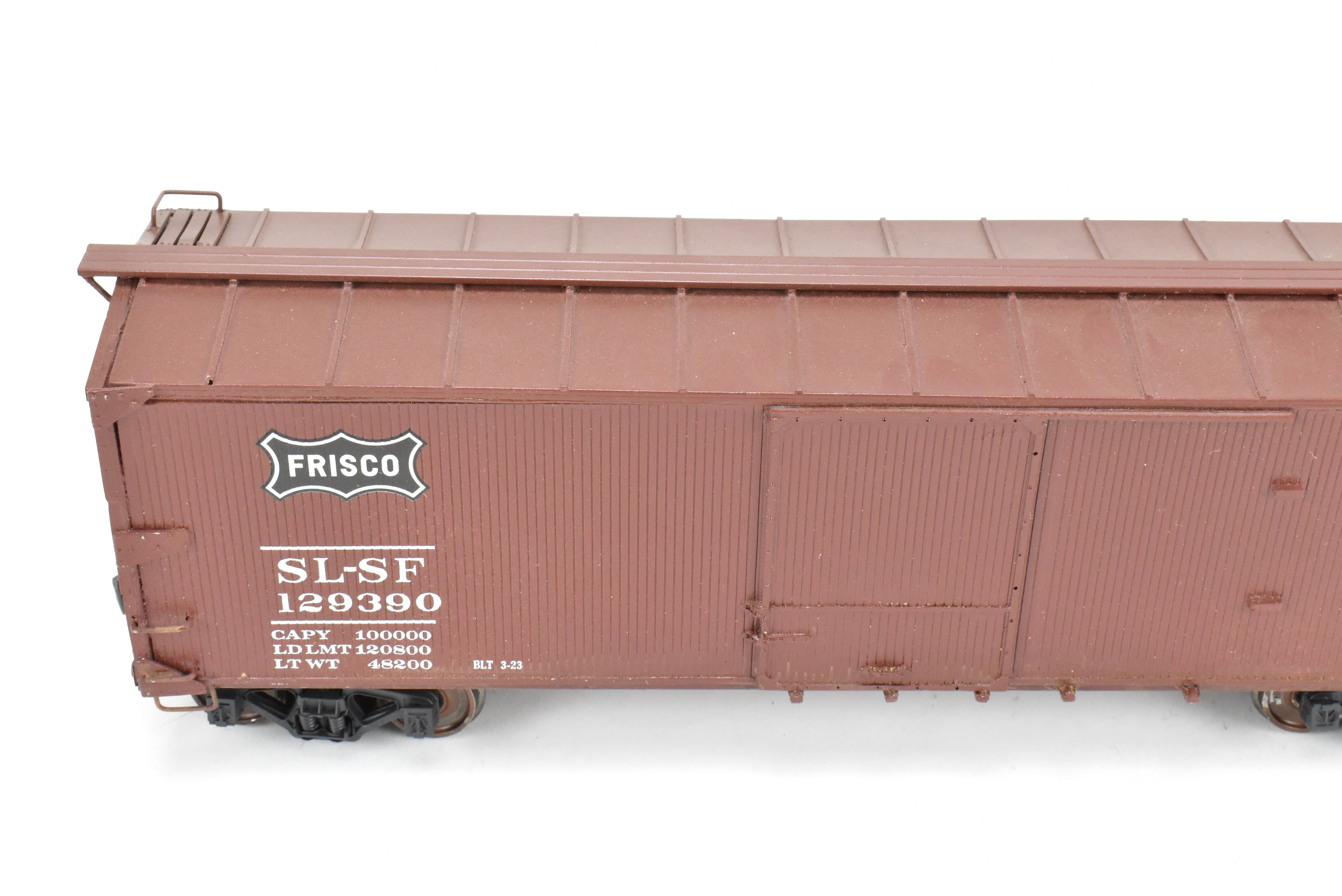 O Scale Chooch Resin Ultra Scale SLSF - Frisco 40' USRA Double Sheathed Ready-to-Run Box Car