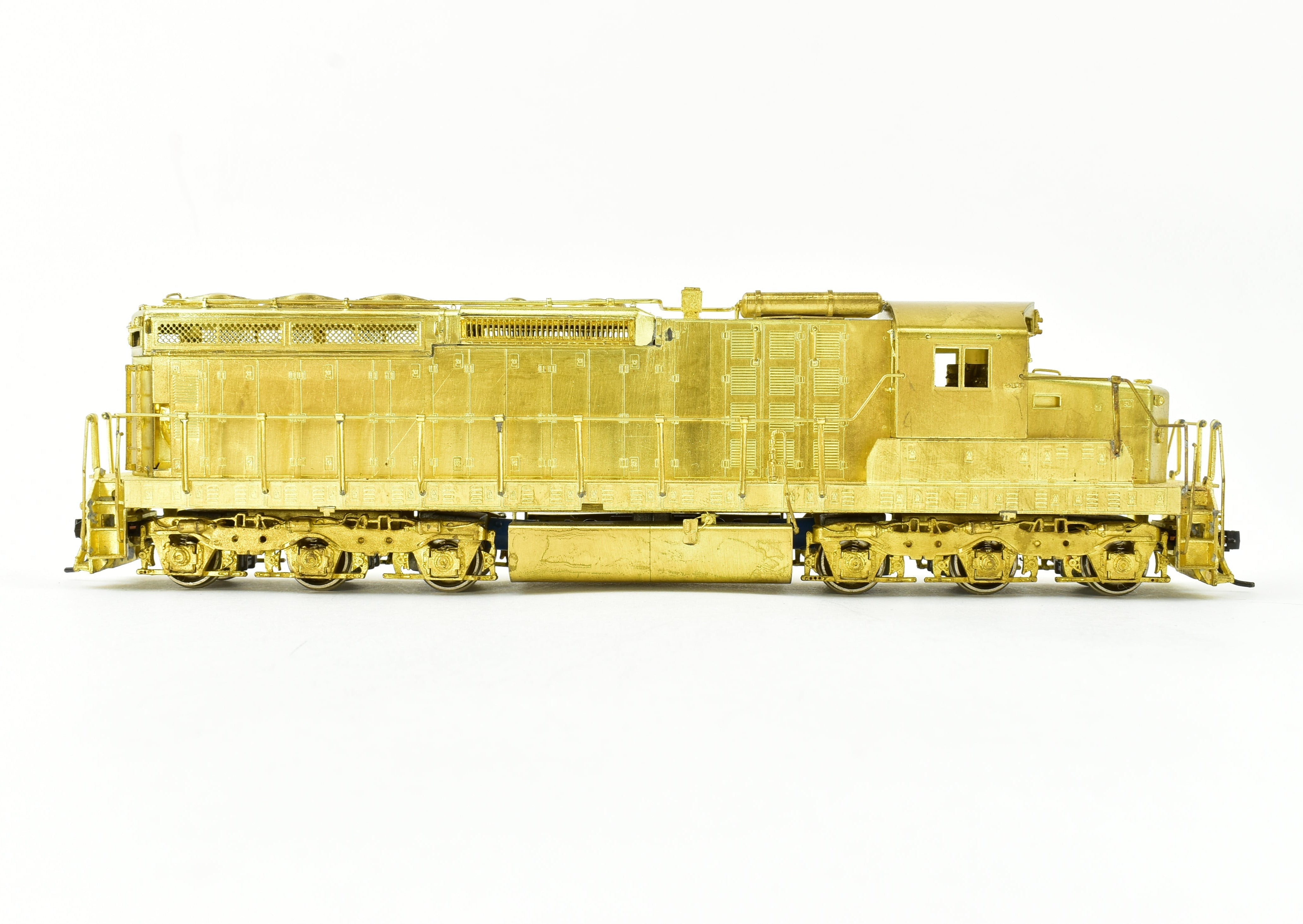 Brass OMI SD24 Low Hood Locomotives of ATSF, UP & Kennecott Copper