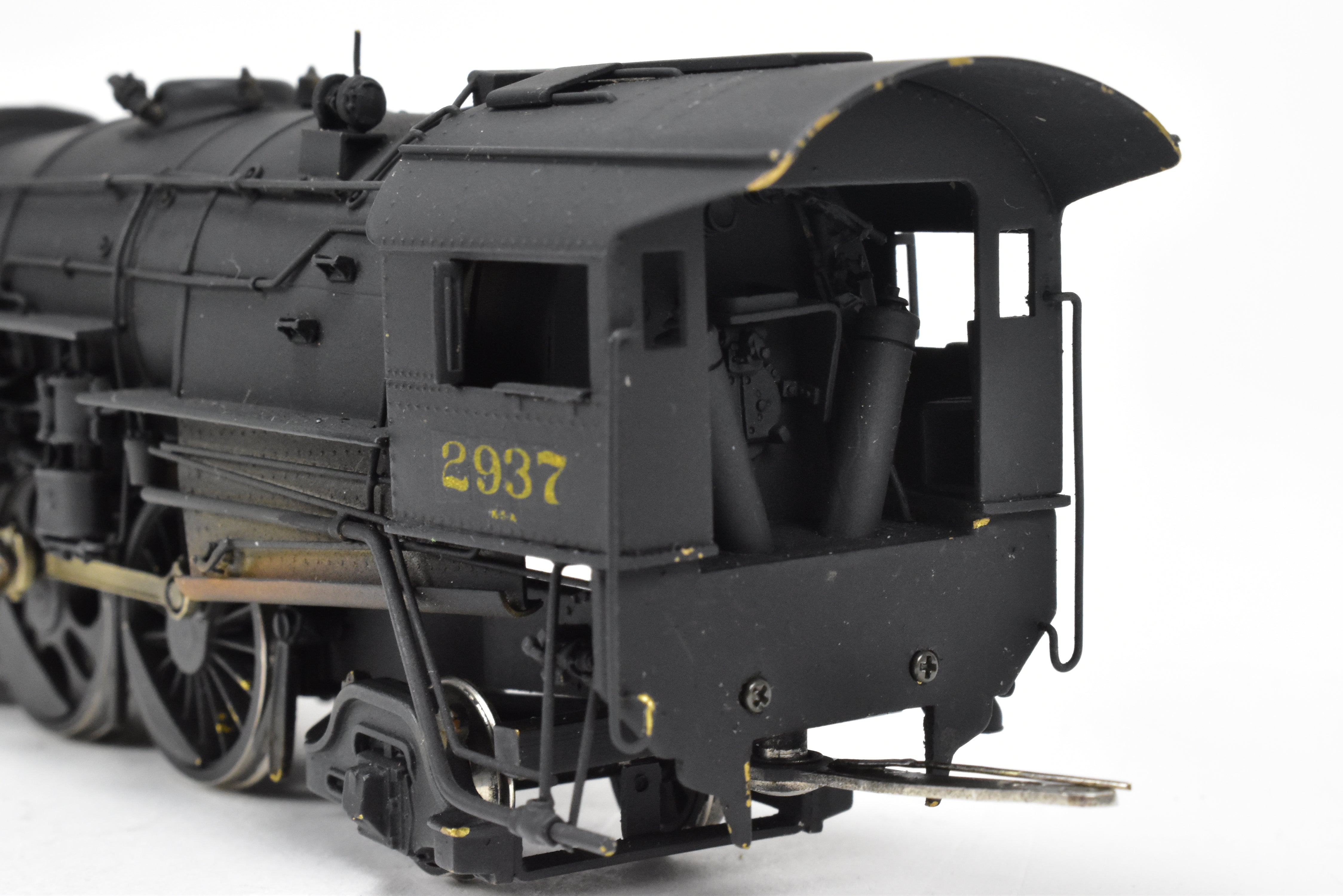 1941 Era HO Brass Key Imports Erie Railroad K - 5a 4 - 6 - 2 Pacific C/P #2937 Model