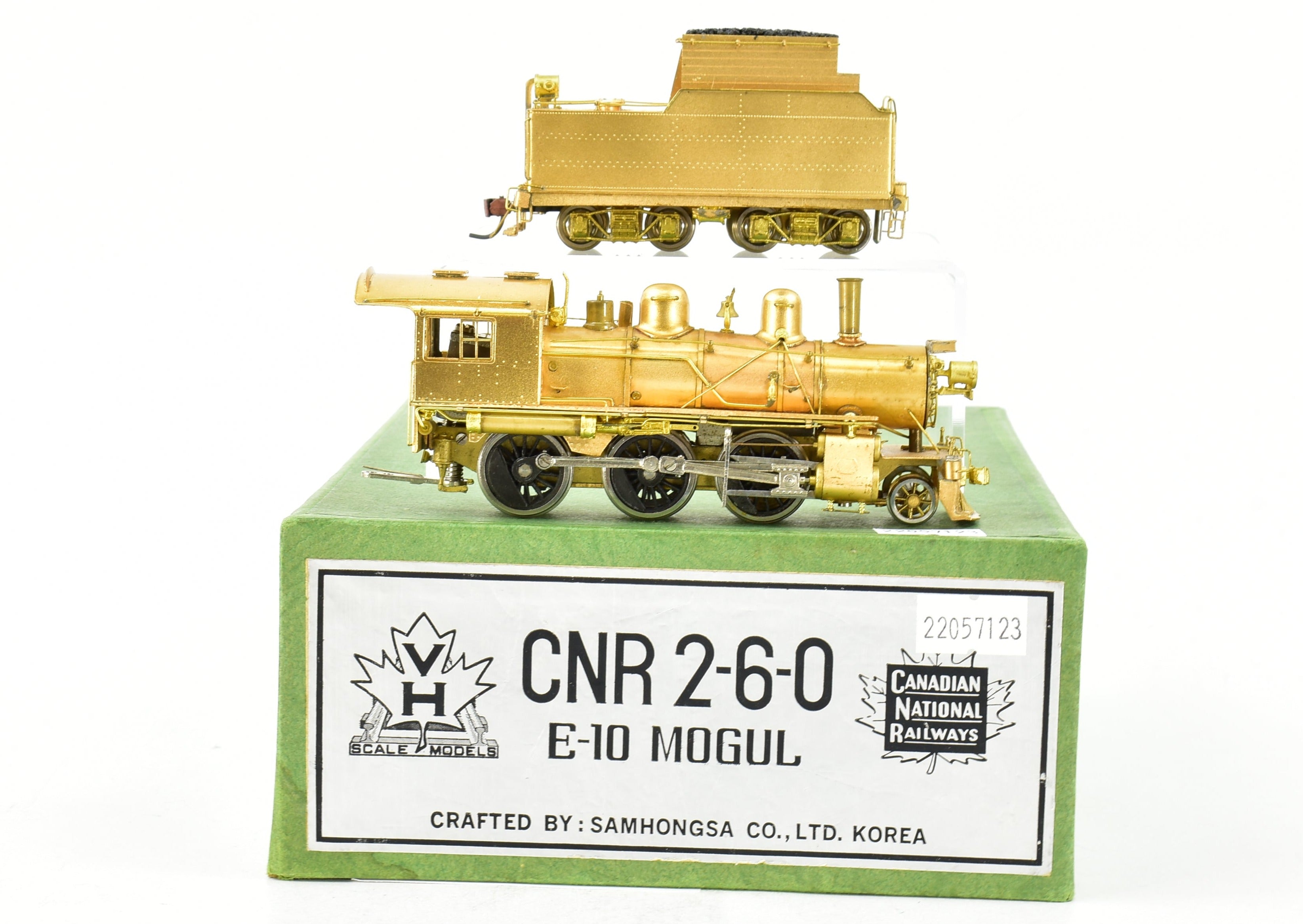 HO Brass PFM Van Hobbies CNR Canadian National Railway 2-6-0 E-10 Mogul in Good Condition