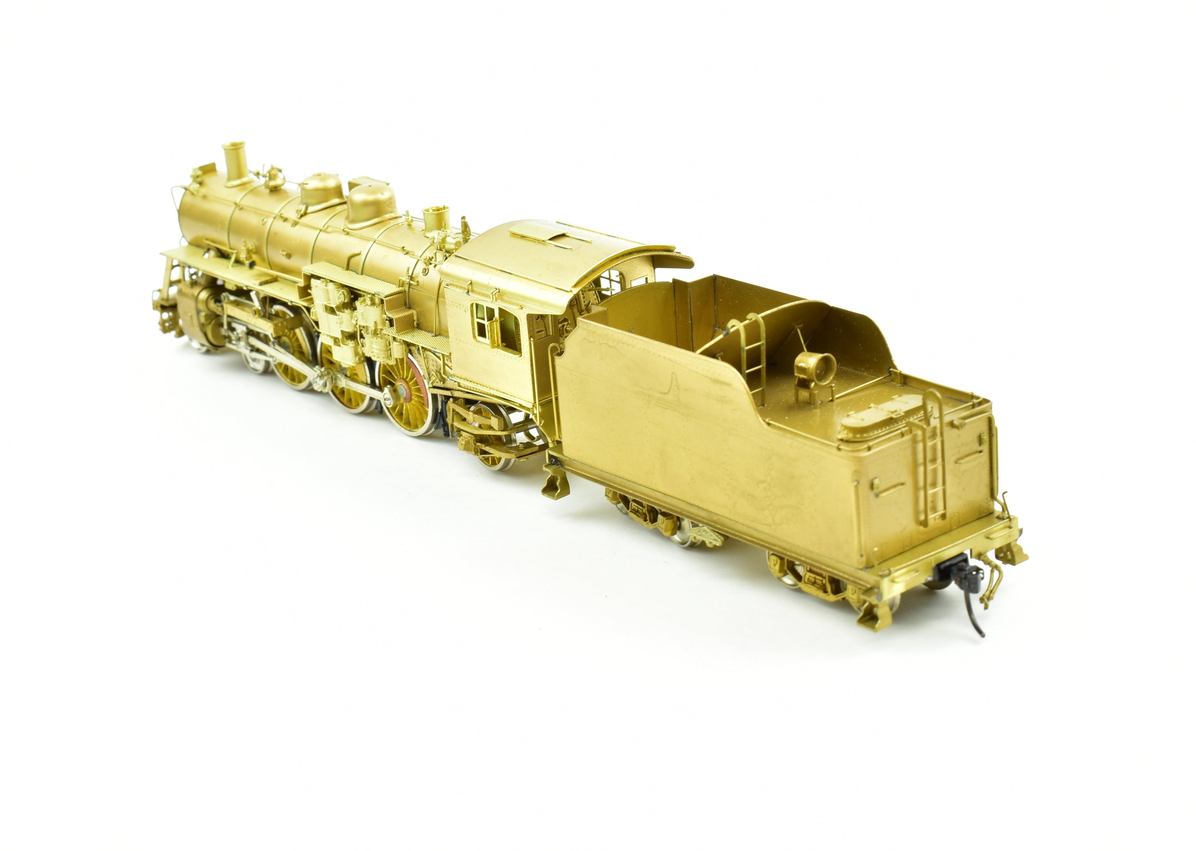 HO Scale Brass Model Train - Overland Models Inc. Boston & Maine P2b 4 - 6 - 2 Steam Locomotive