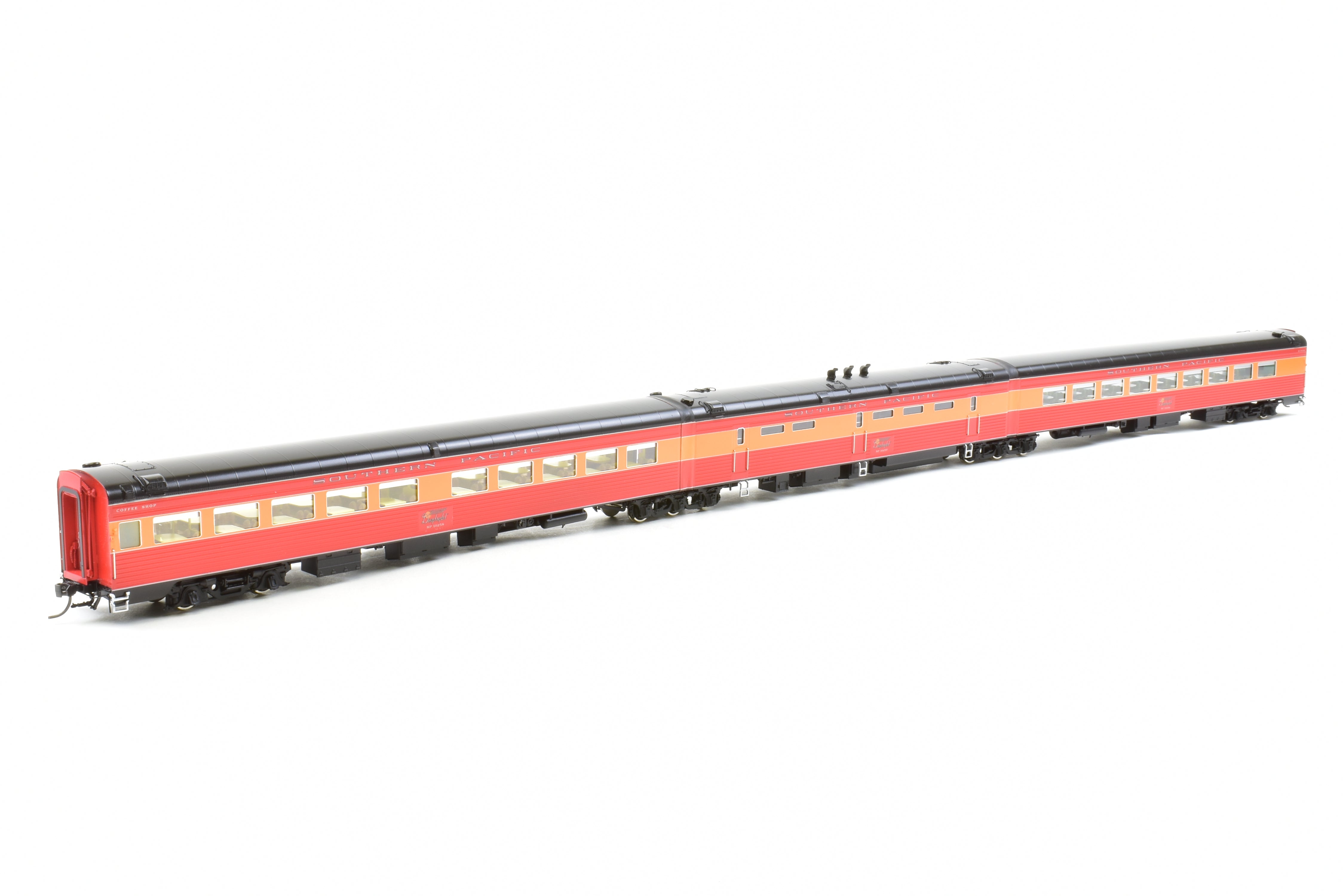 HO Scale Brass Model Train CIL - Challenger Imports Southern Pacific 1955 Morning Daylight 10 - Car Set FP Collection