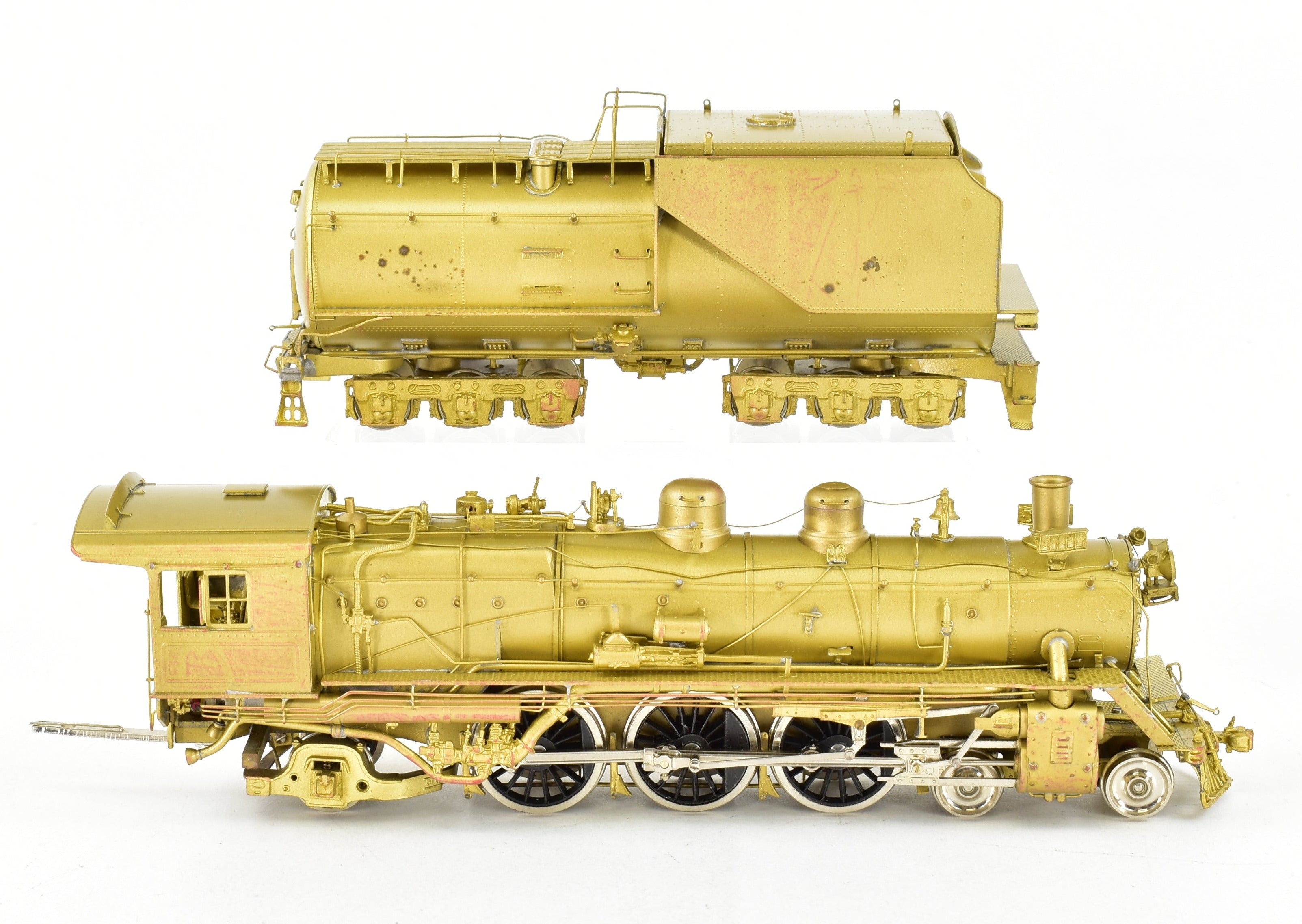 HO Scale Brass Model Train by Westside Model Co. - Great Northern 4-6-2 H-7 Steam Locomotive Replica
