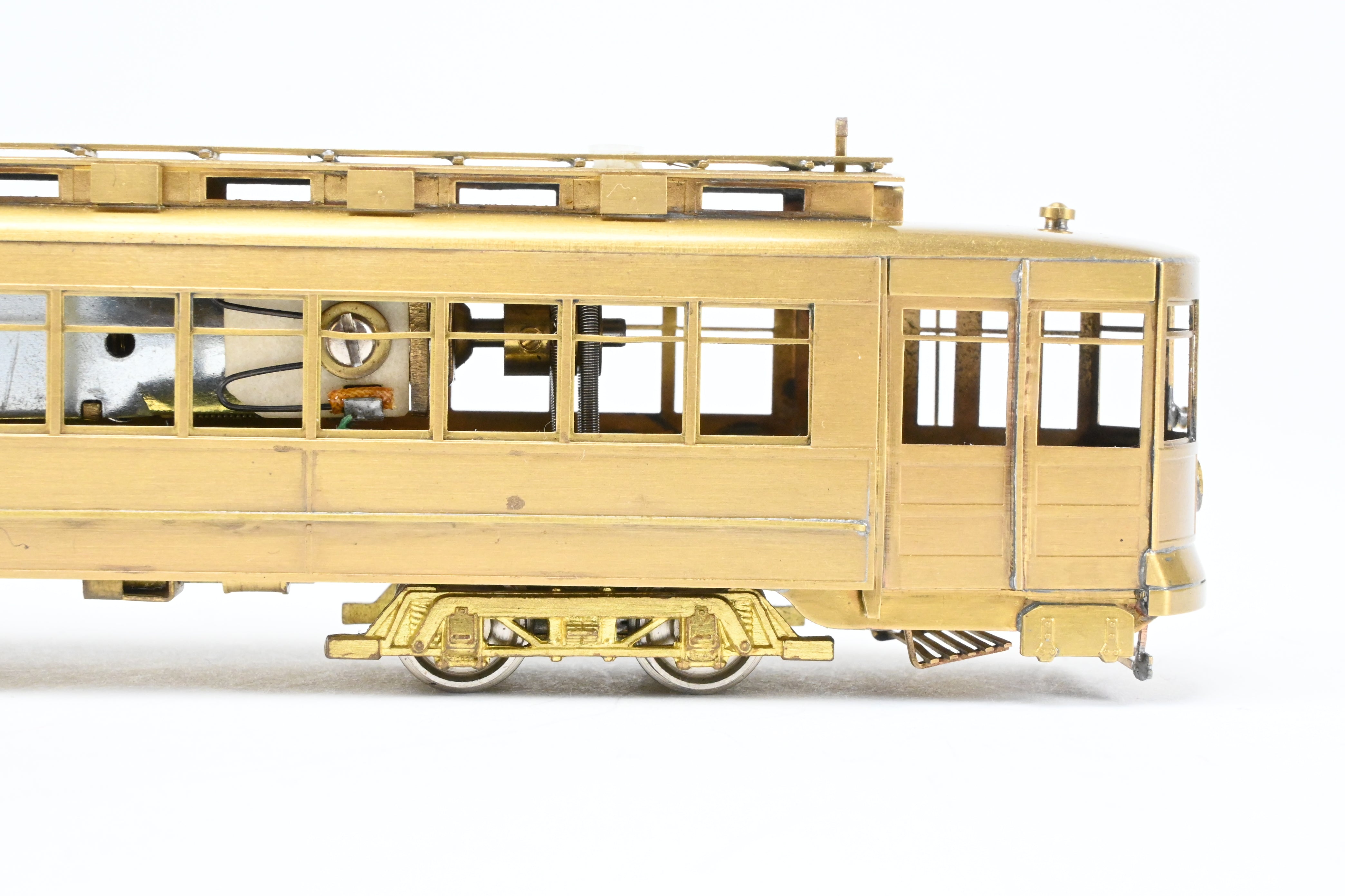 High - Quality HO Scale Brass Chicago Surface Lines Pullman Car Model - Fairfield Models 343 CSL