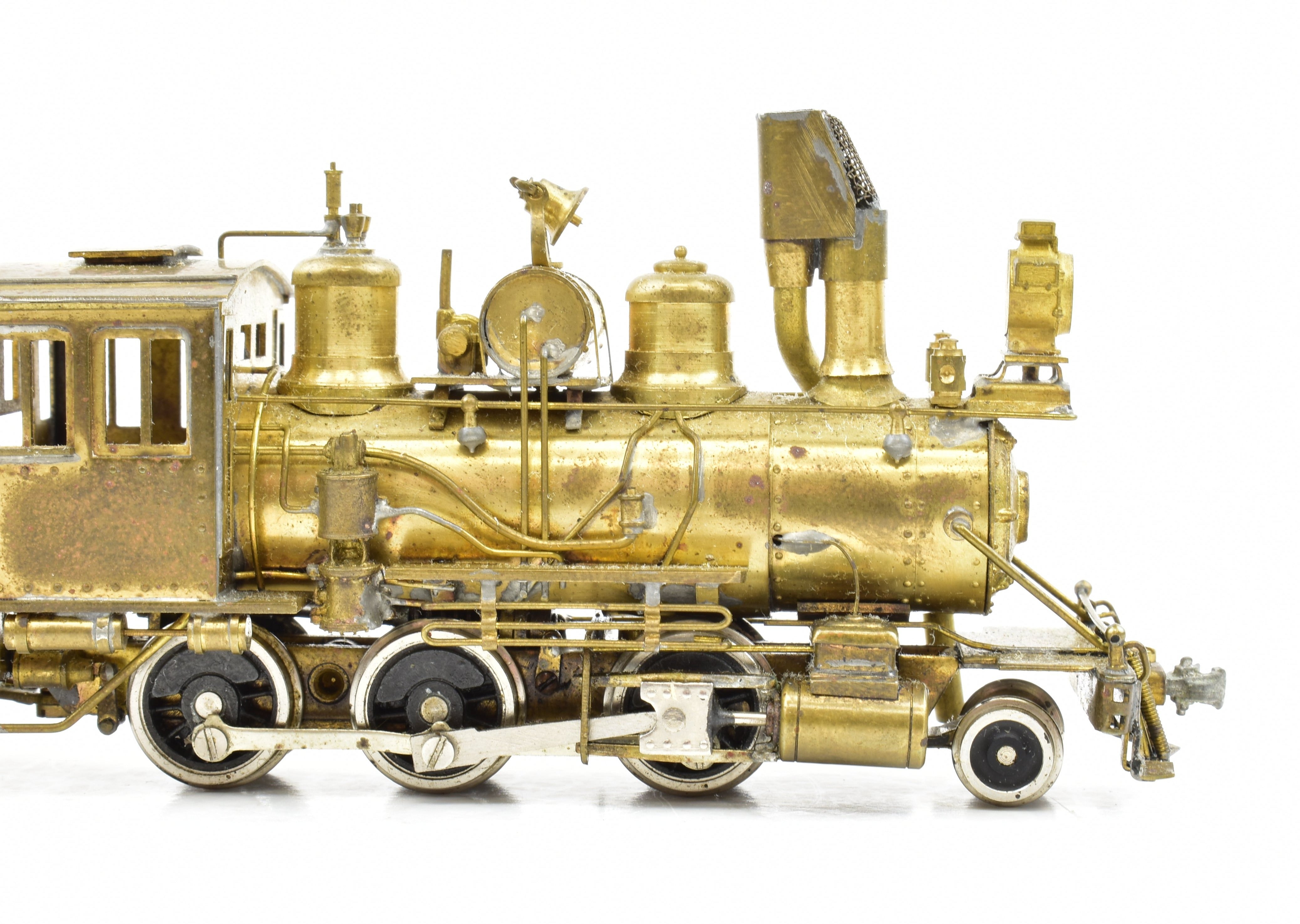 HOn3 United C&S Colorado & Southern #21 2-6-0 Brass PFM Tender Drive Locomotive