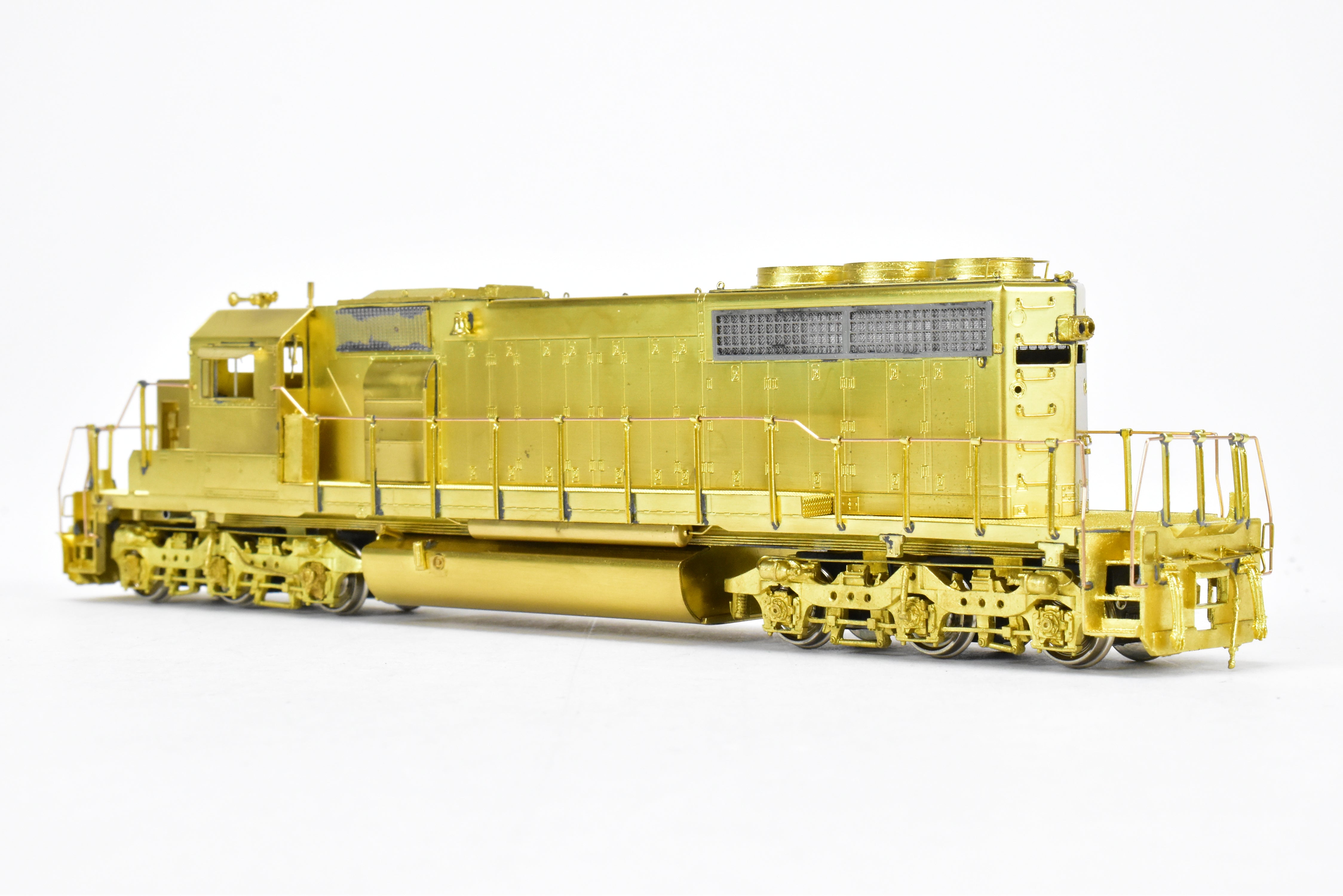 HO Scale Brass Model Train - Overland Models Inc. (OMI) Missouri Pacific EMD SD40-2 Locomotive without Dynamic Brakes and with Early Radiator Screens