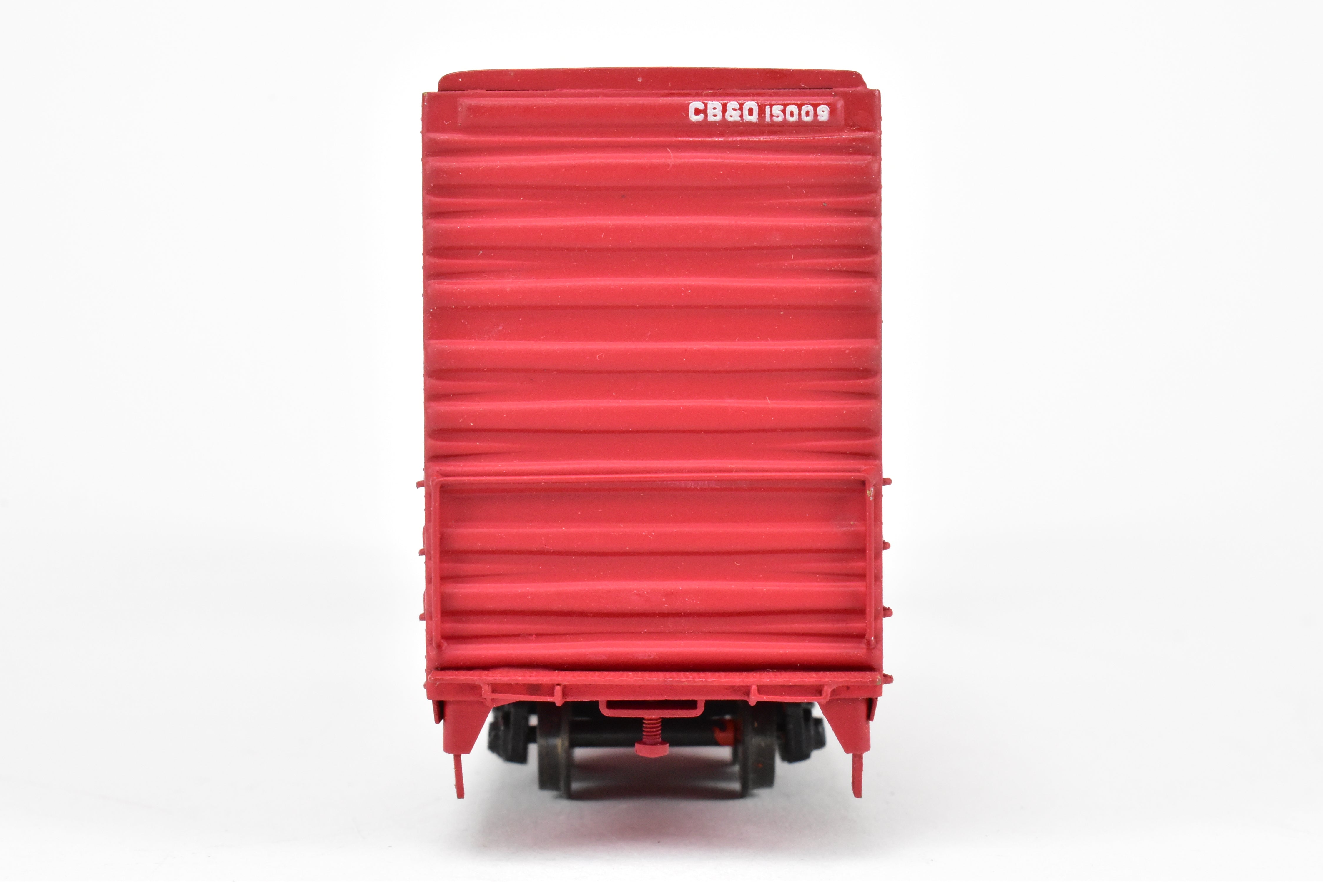 HO Scale Brass Model Trains - HO Brass Trains Inc. CB&Q Burlington Route 86-Foot High-Cube Boxcar Model CP CB&Q 15009