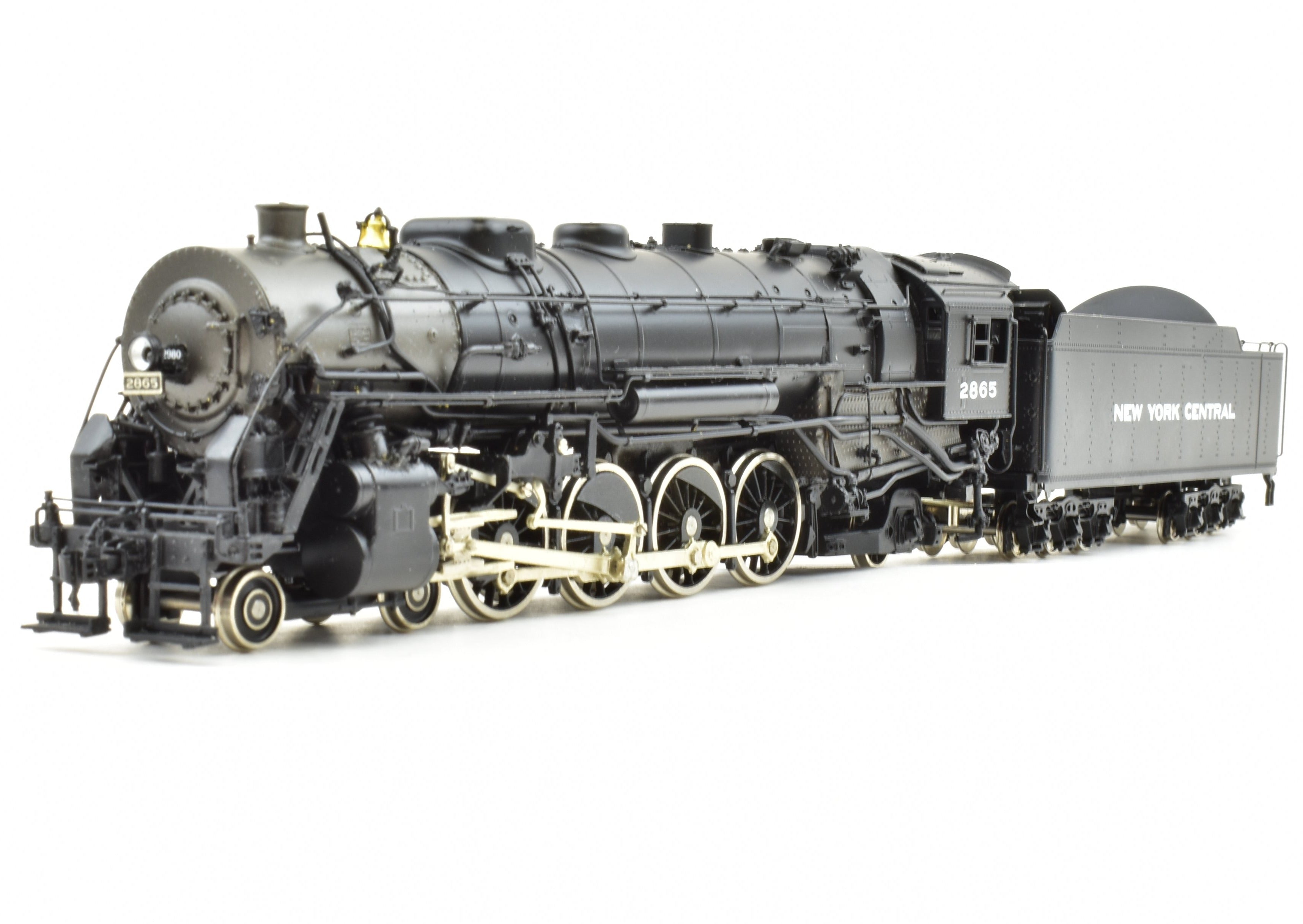 High - Quality HO Scale Brass Model Train by Key Imports NYC - New York Central L - 2c 4 - 8 - 2 Mohawk 1989 Run Custom Series CS - 68
