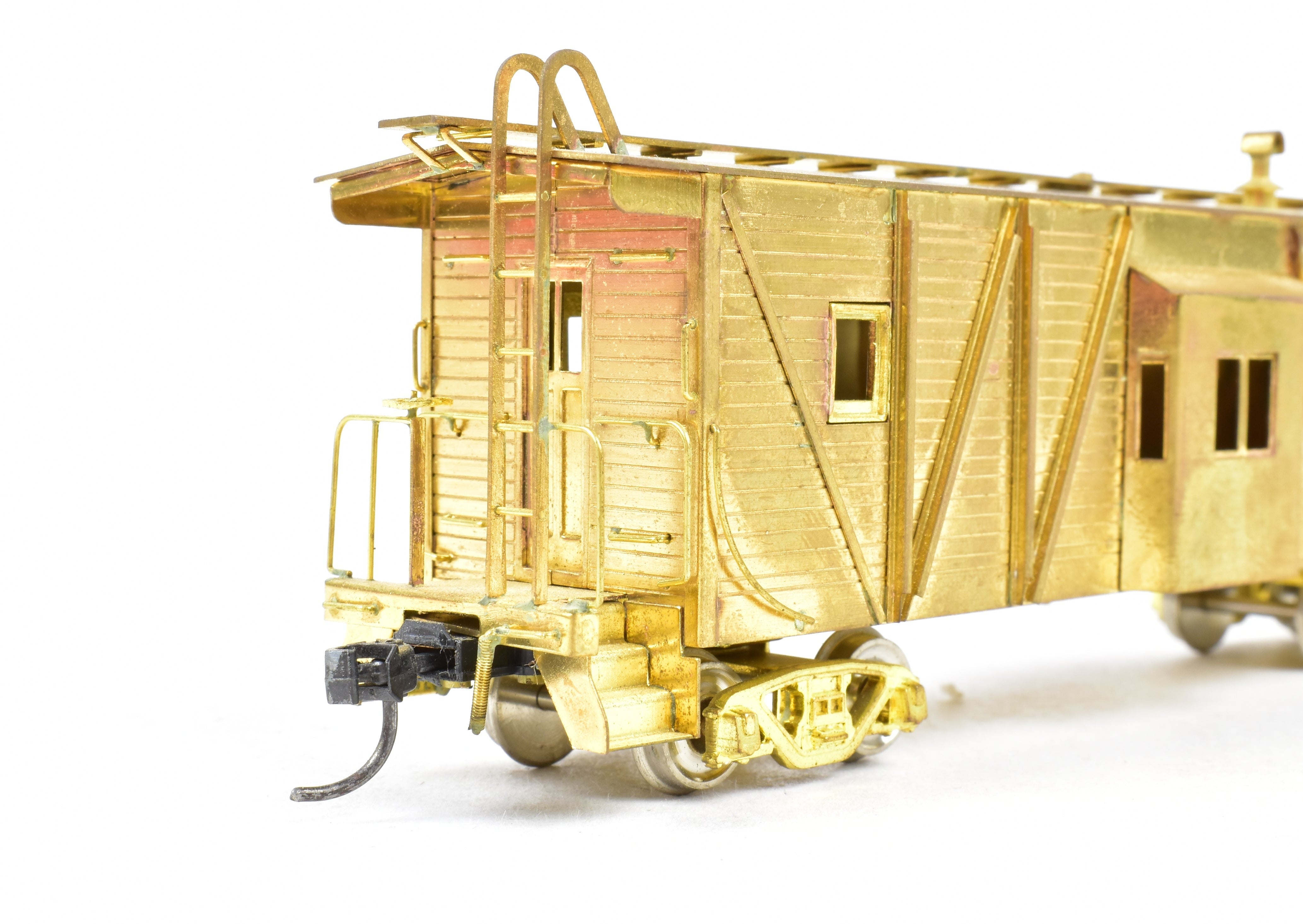 HO Brass Western Pacific Outside Brace Bay Window Caboose by Westside Model Co.