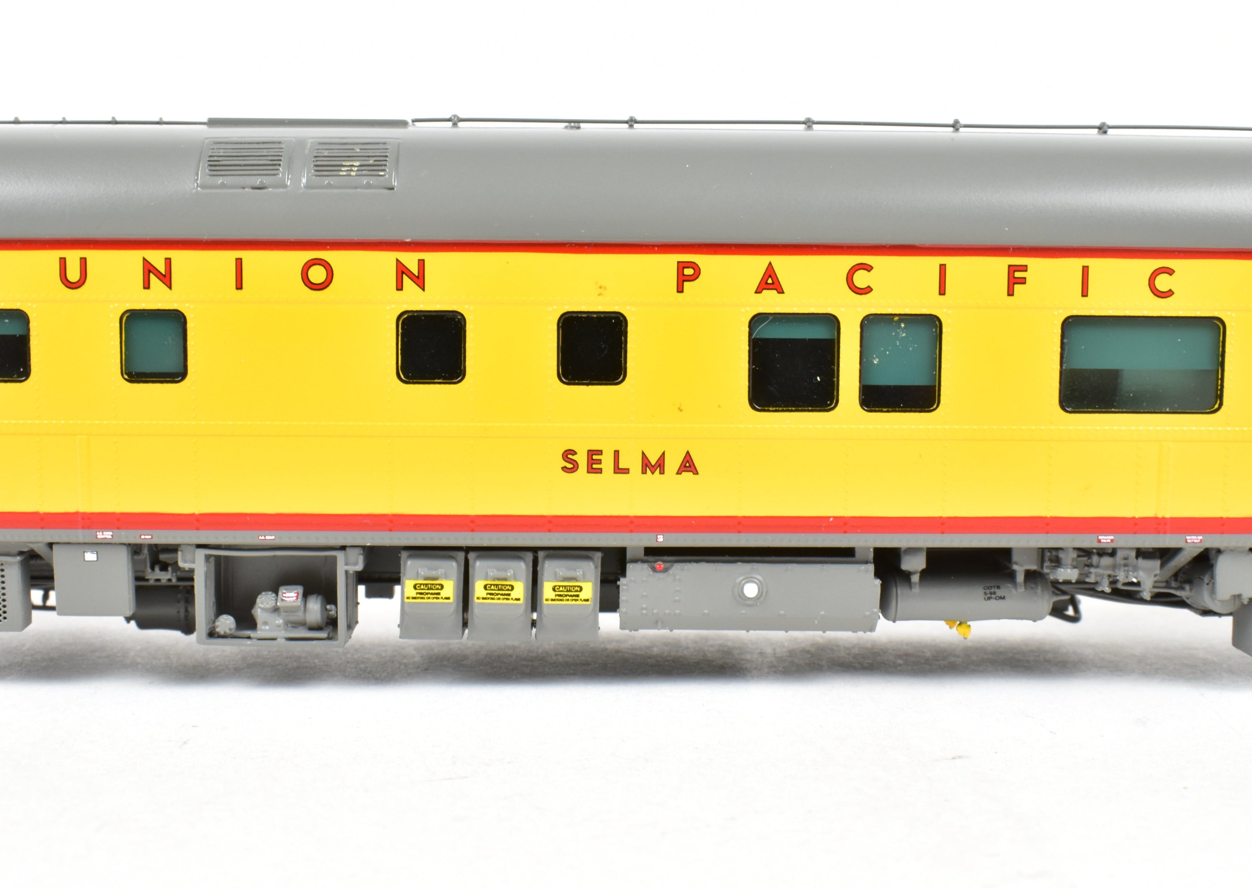 HO Scale Brass Union Pacific Selma Business Car FP No. 115 Model by Overland Models, Inc. (OMI)