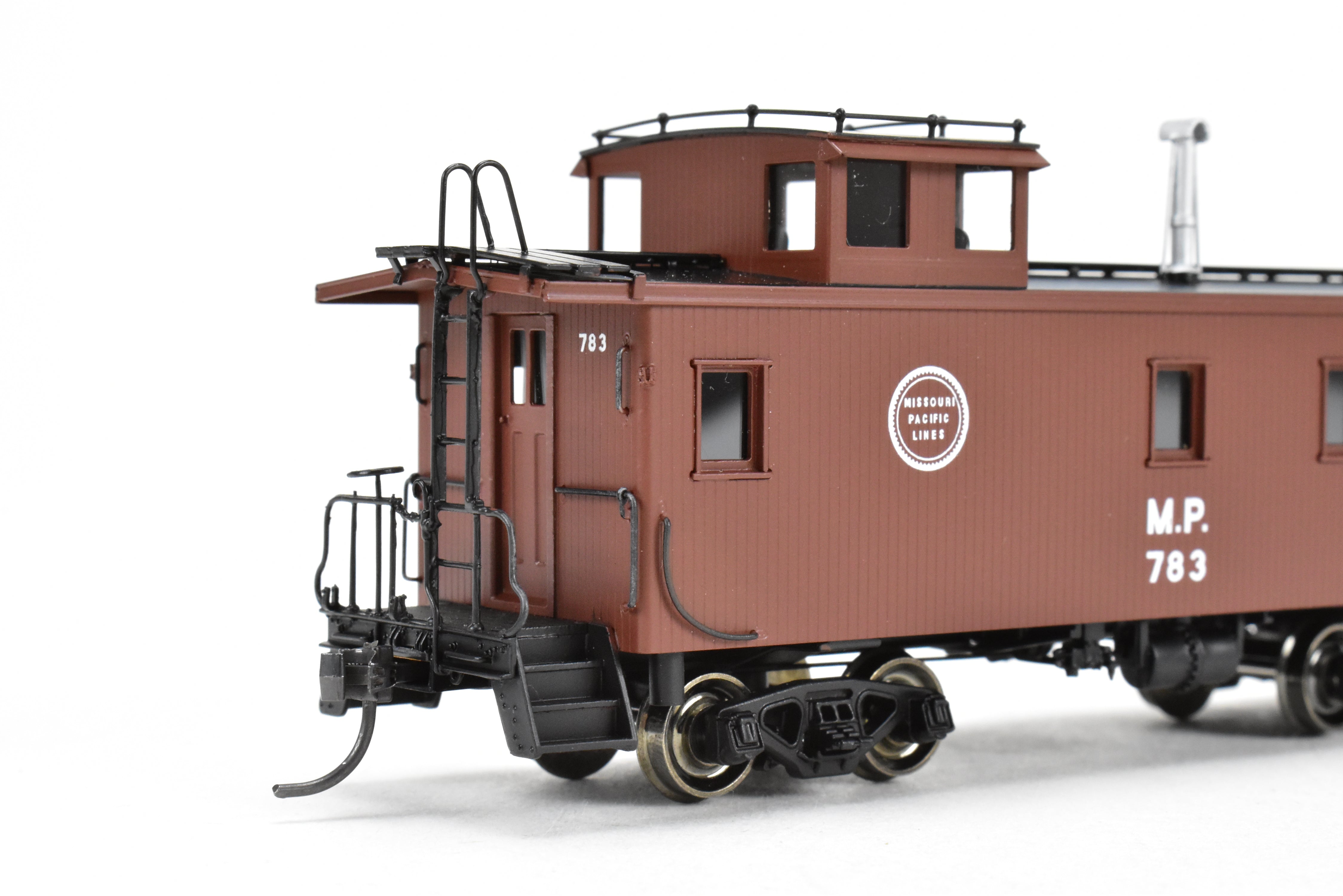 HO Brass OMI Missouri Pacific Wood - Side Caboose F/P #783 by Overland Models