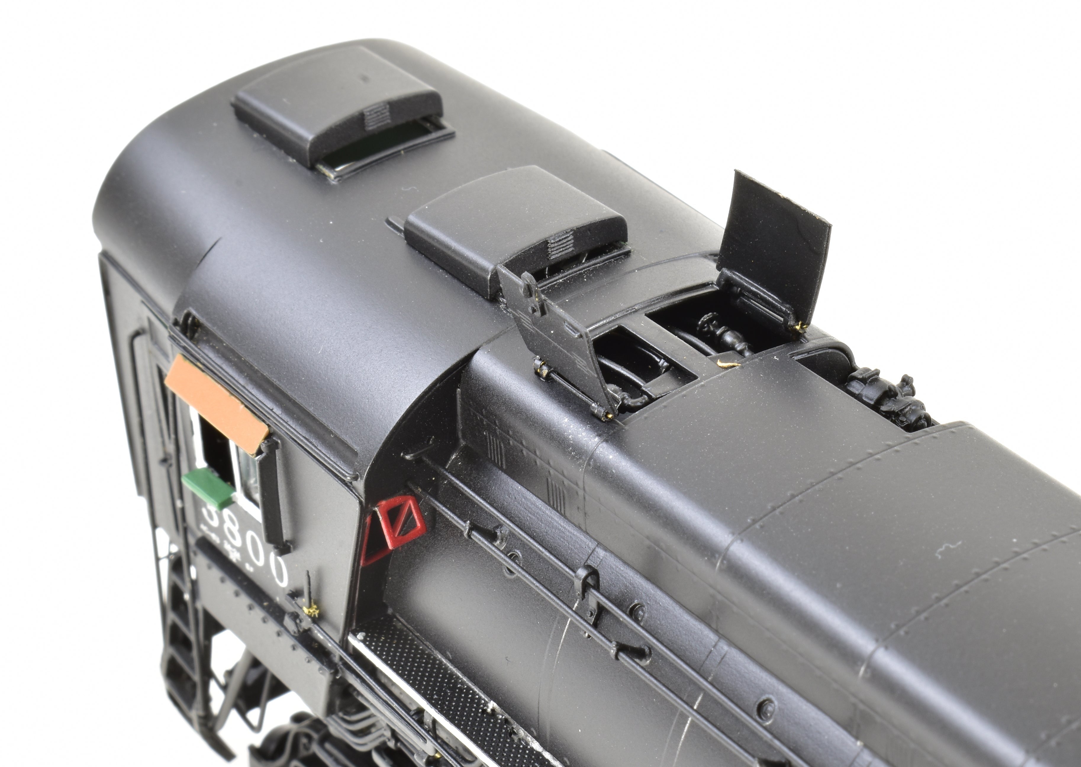 HO Scale Brass Model Train CON Key Imports SP - Southern Pacific Class AC - 9 2 - 8 - 8 - 4 Coal - Fired Passenger Locomotive #3800