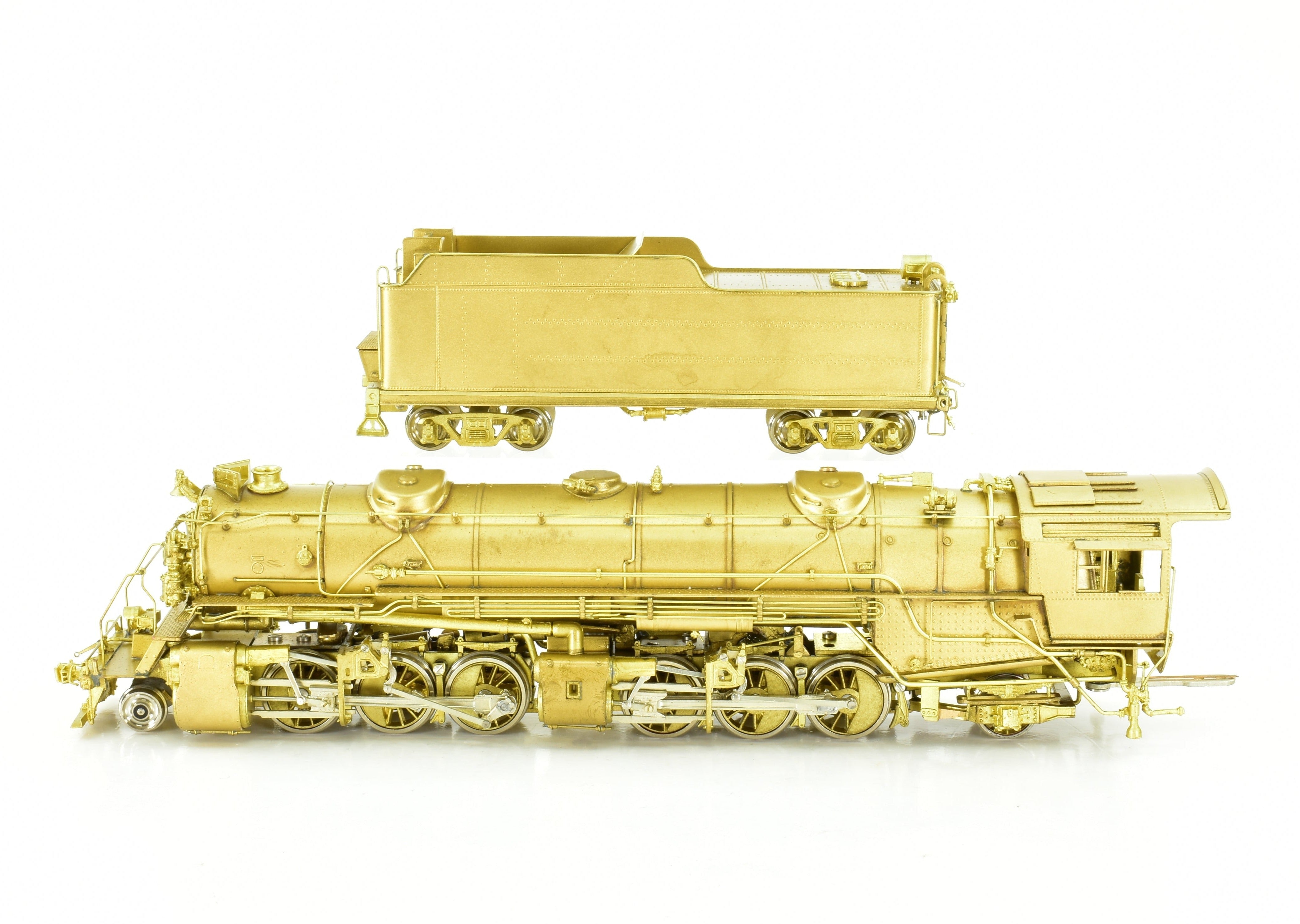 HO Scale Brass Model Train CON Key Imports C&O - Chesapeake & Ohio H - 5 2 - 6 - 6 - 2 Mallet Locomotive