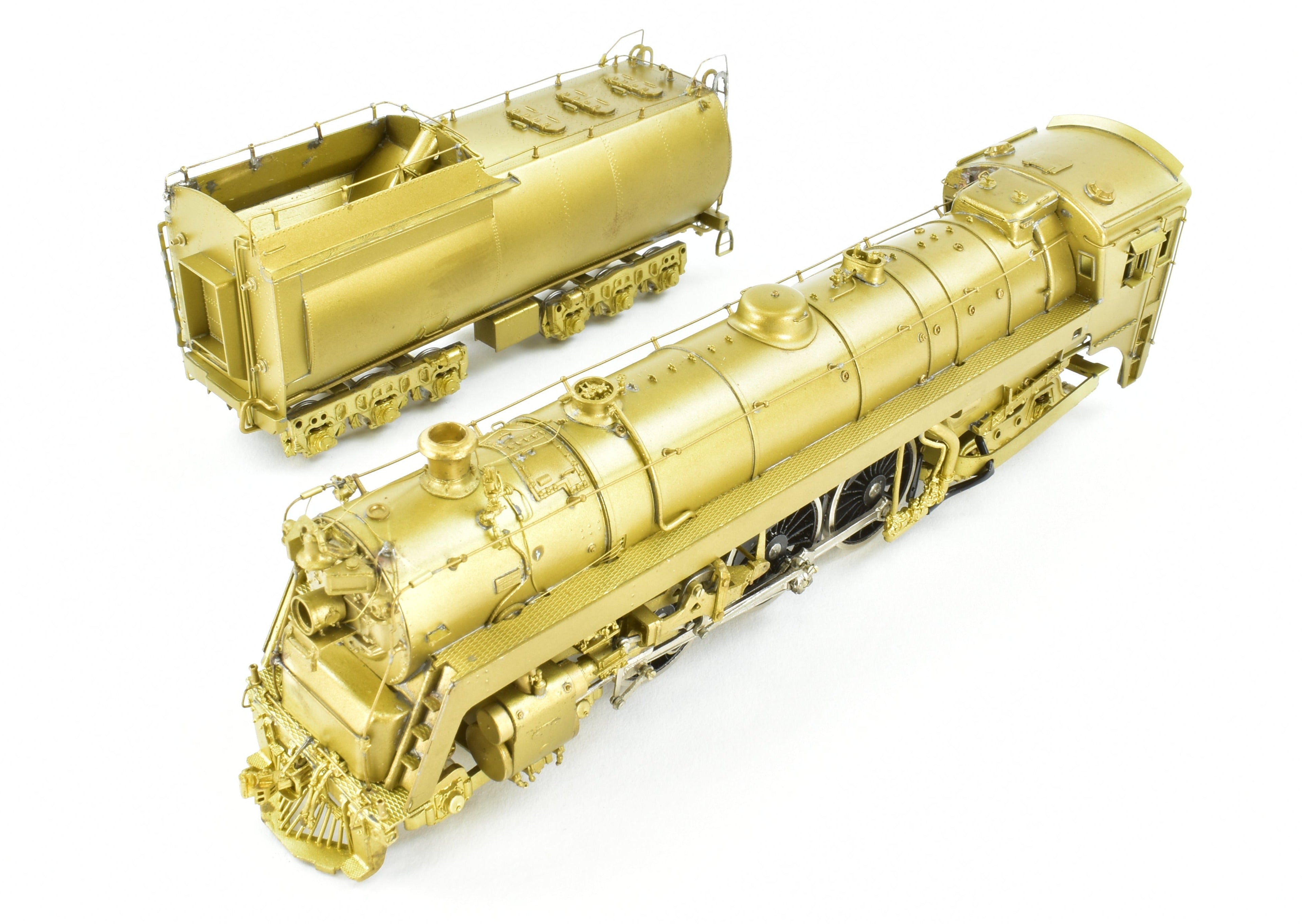 HO Scale Brass Model Train - Van Hobbies CNR (Canadian National Railway) K - 5a 4 - 6 - 4 Hudson Locomotive Replica