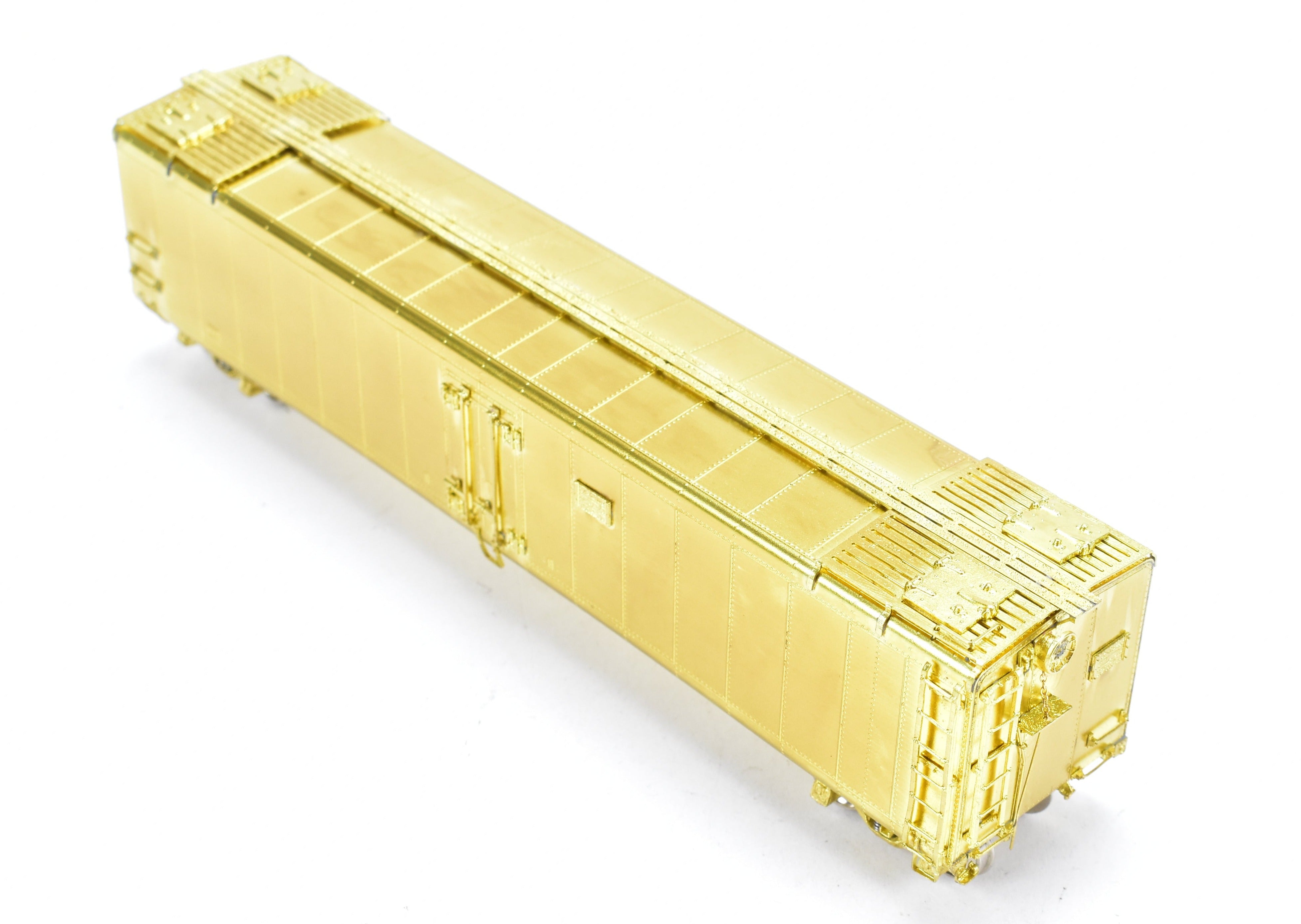 HO Scale Brass Refrigerator Car Model by OMI - Overland Models, Inc. Representing MILW - Milwaukee Road 70 - Ton Variant