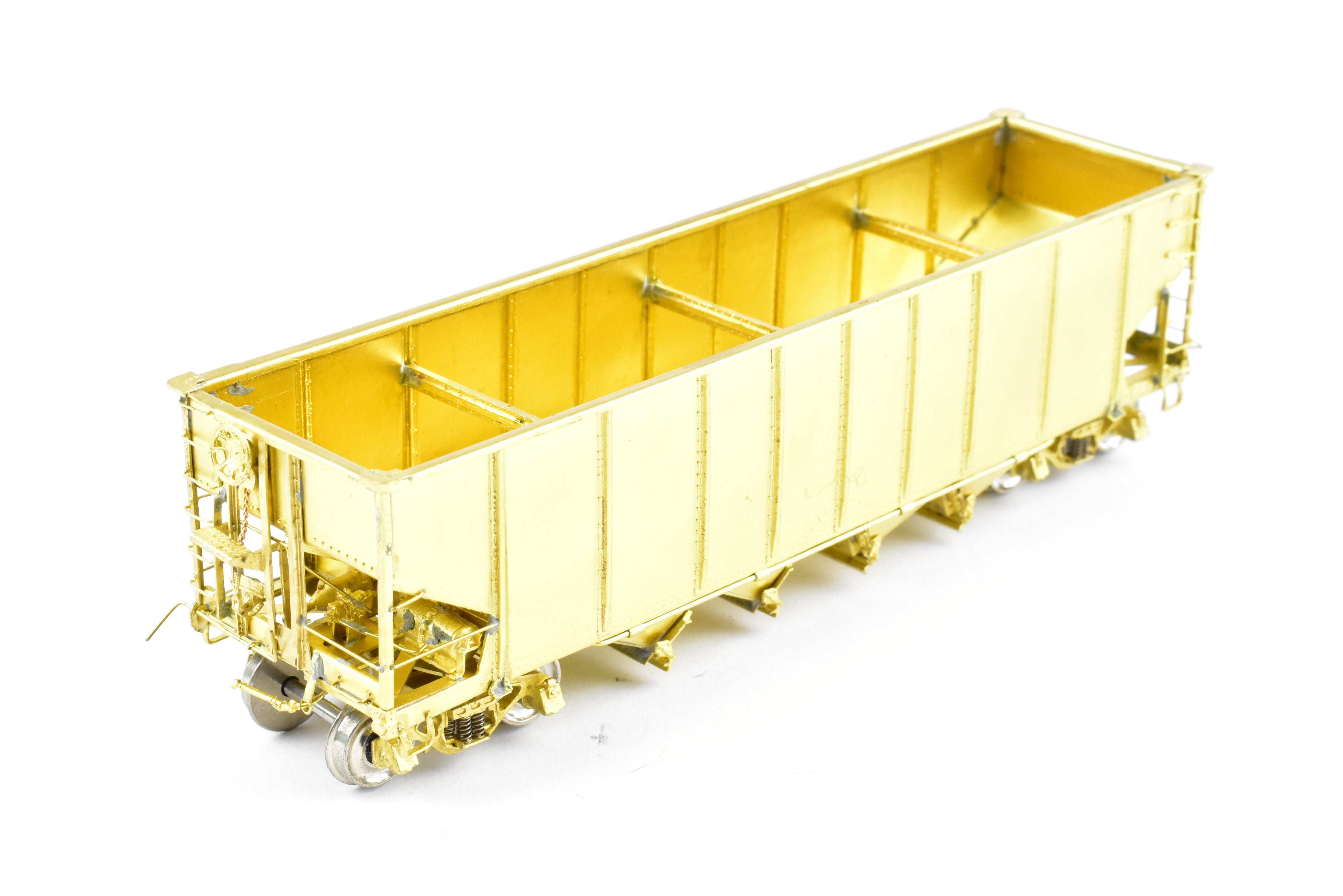 HO Scale Brass Quad Hopper Model by Overland Models, Inc. (OMI) - Chicago & North Western (C&NW) #60001 - 60999, As Originally Built