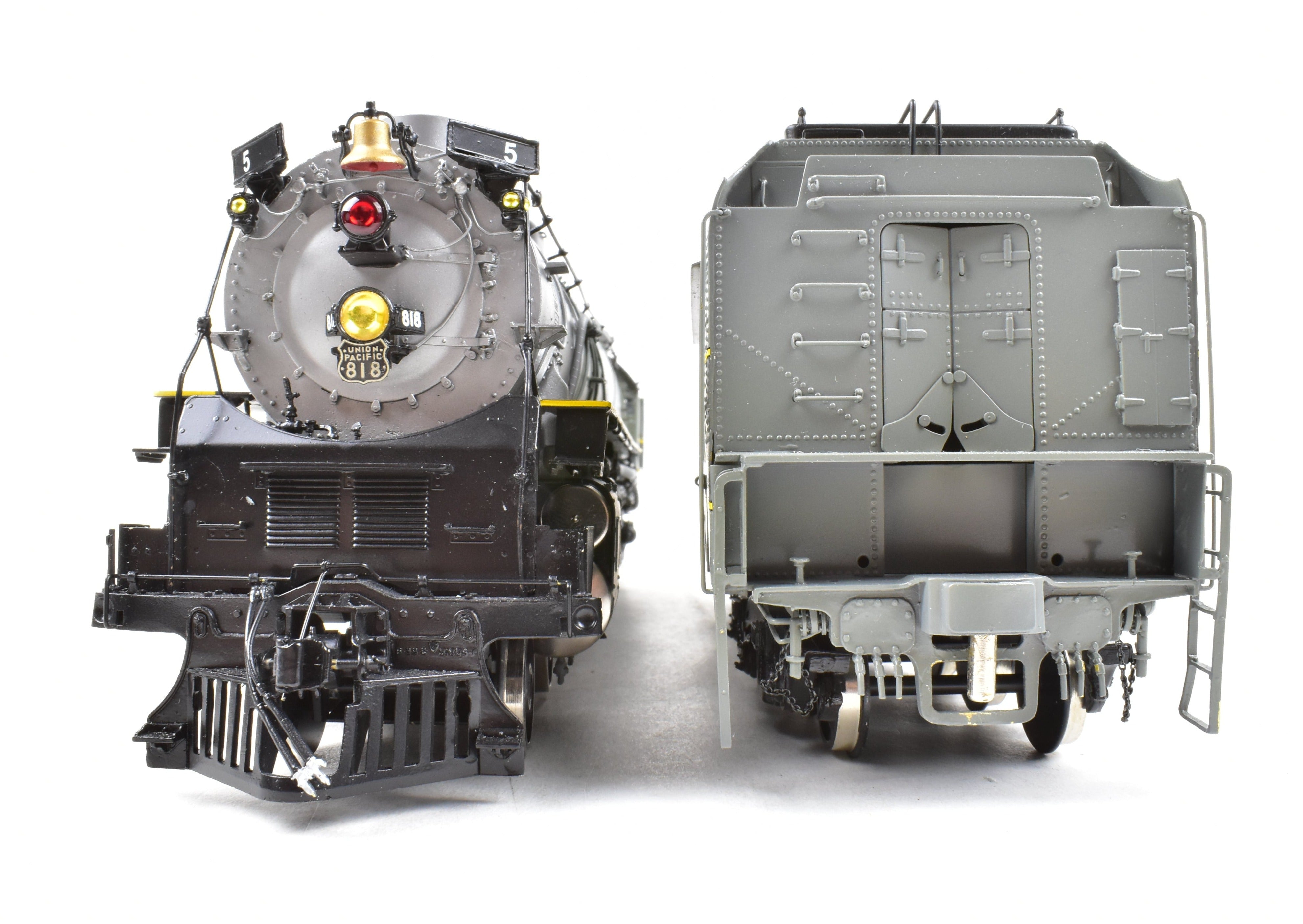 O Scale Brass Model Train - Overland Models, Inc. Union Pacific FEF - 1 4 - 8 - 4 Professional - Painted Locomotive No. 818 by TTG