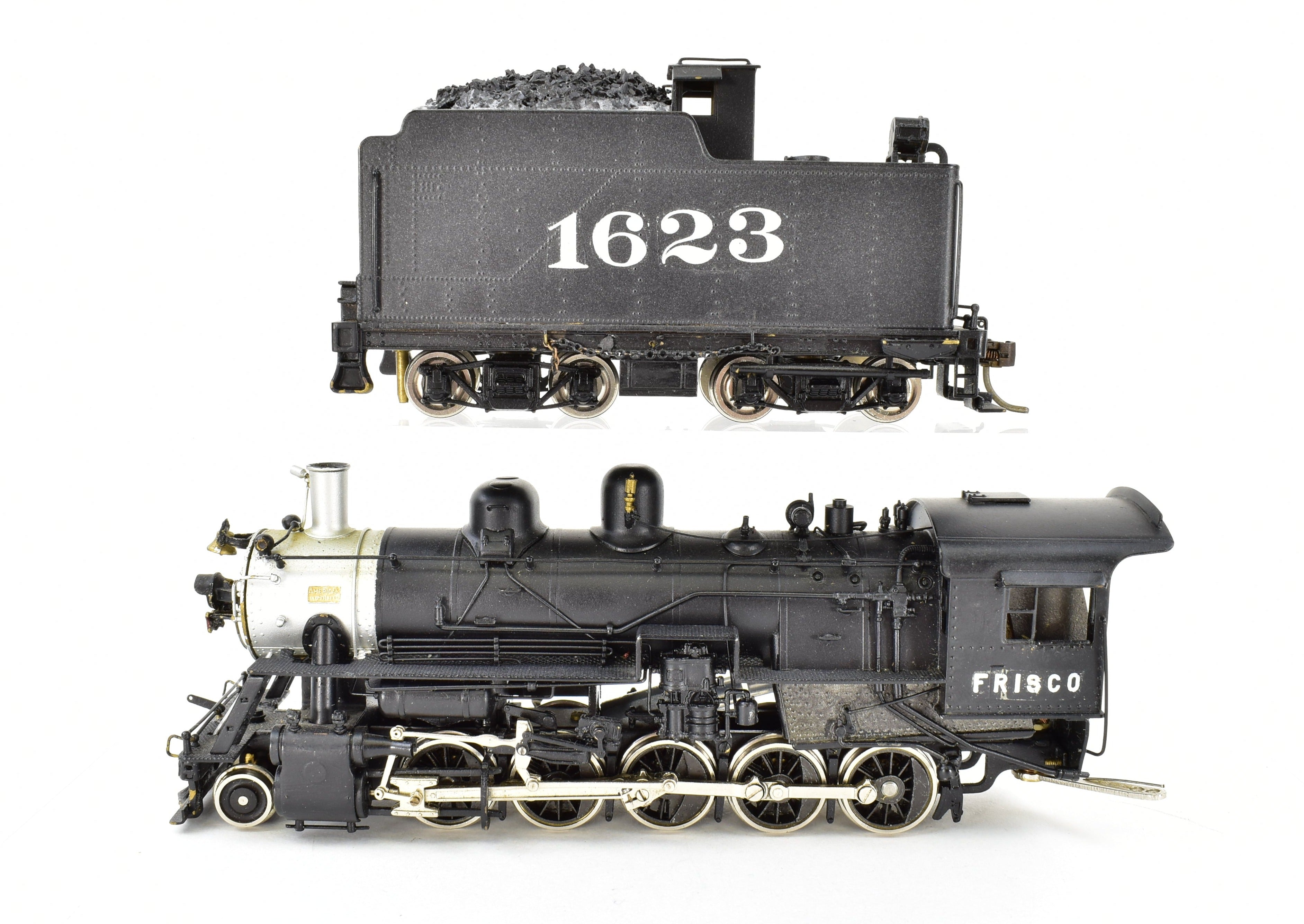 Custom Painted HO Brass PFM - United SLSF Frisco 2-10-0 Decapod Model