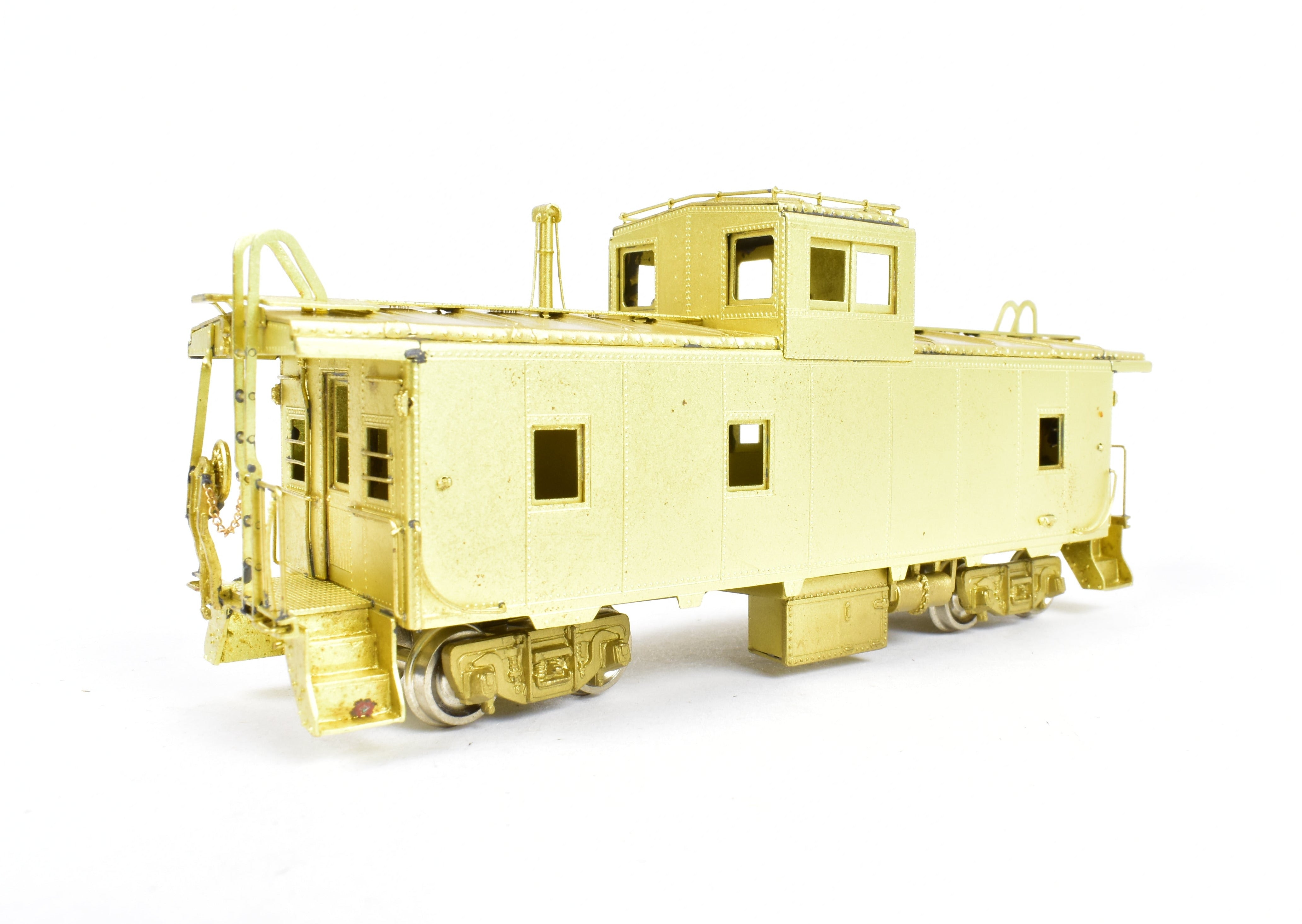 HO Scale Brass OMI - Overland Models, Inc. Union Pacific (UP) CA - 4 Caboose with High - Speed Trucks Model Train