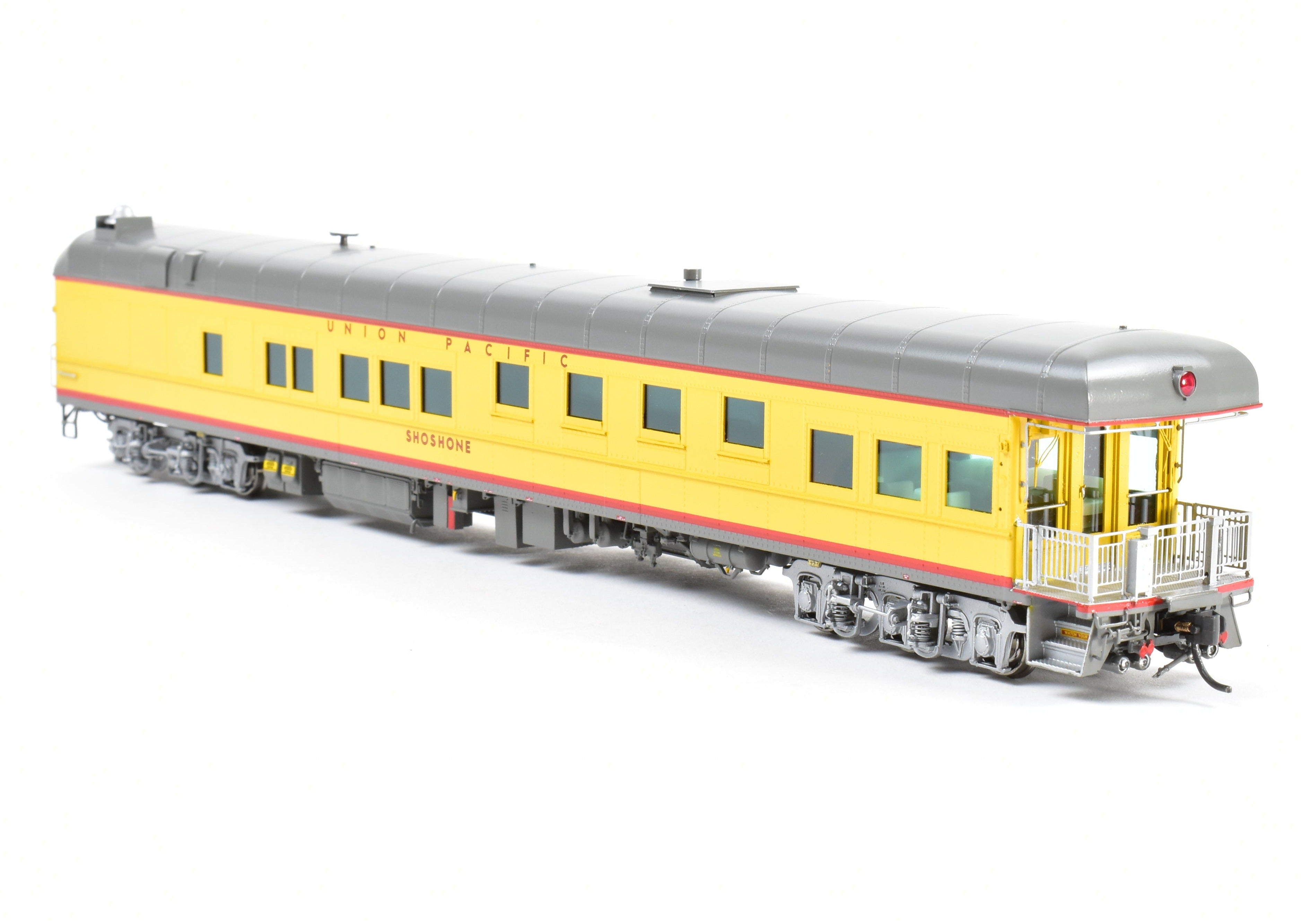 HO Scale Brass Union Pacific Shoshone Business Car FP No. 106 by Overland Models