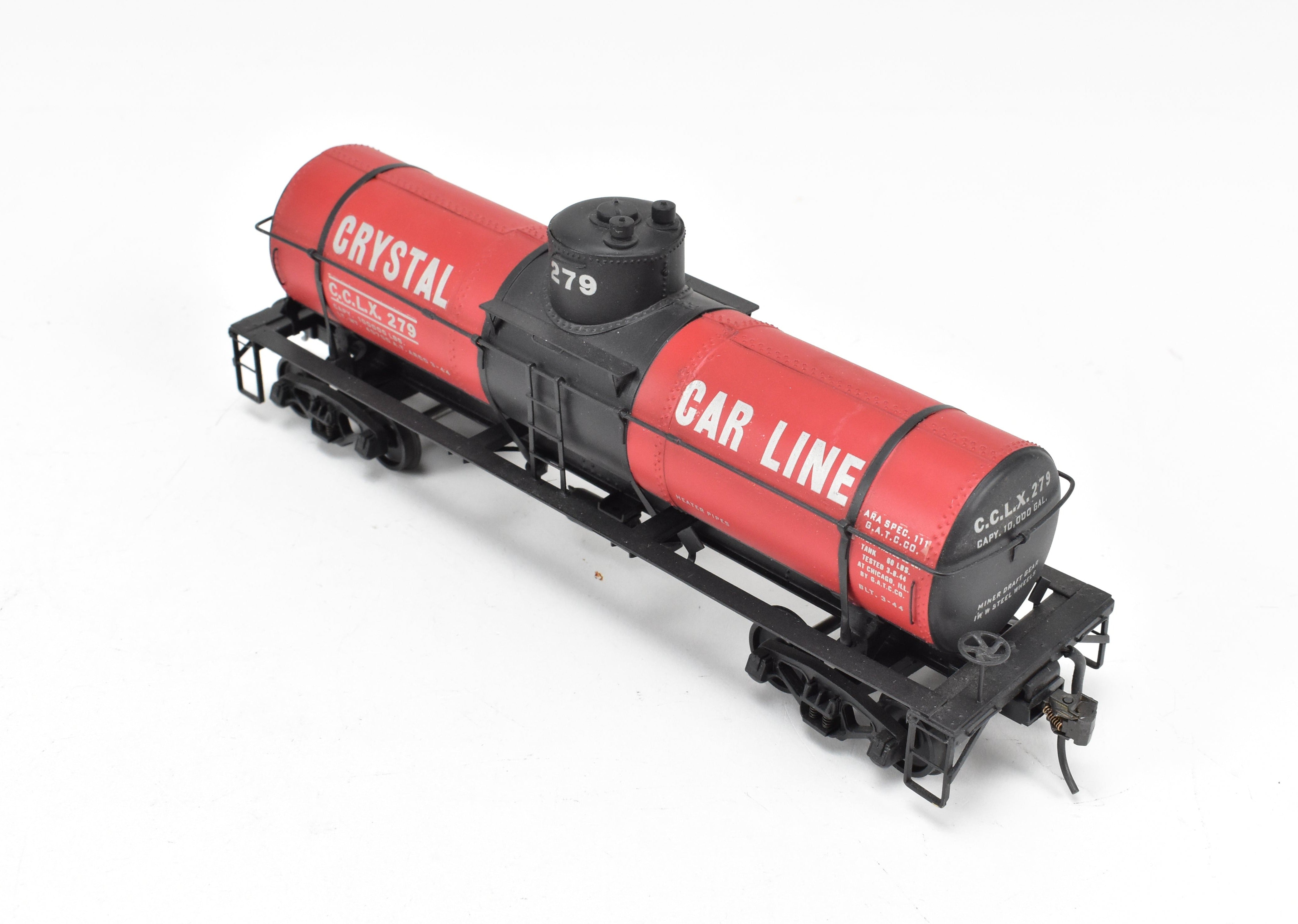 O Scale Brass Single-Dome Tank Car CP CCLX 279, Custom Painted, No Original Box