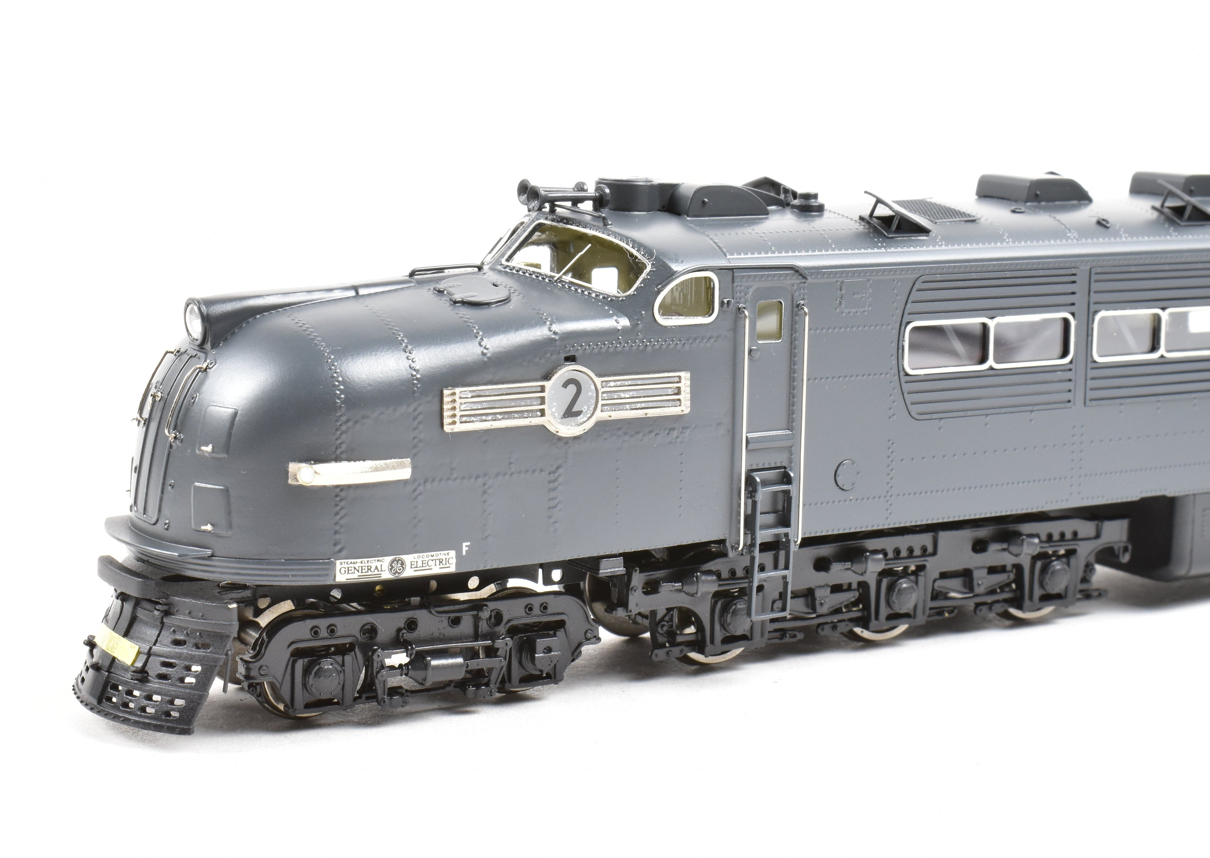 HO NEW DVP Brass Great Northern General Electric Steam Turbine Set No.1 & No.2 - Last One!