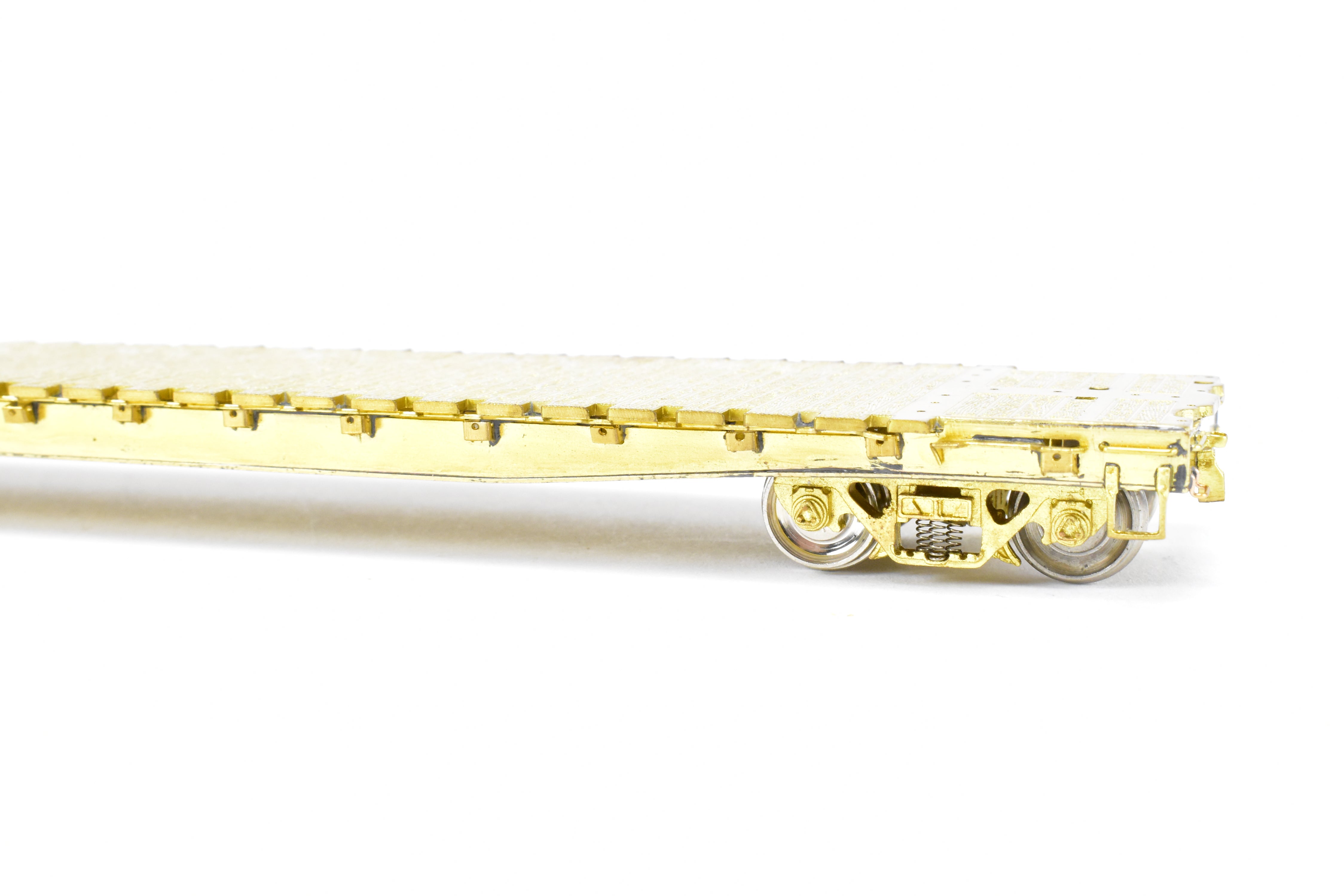 HO Brass OMI UP Union Pacific F-70-15 65' Like-New Flat Car