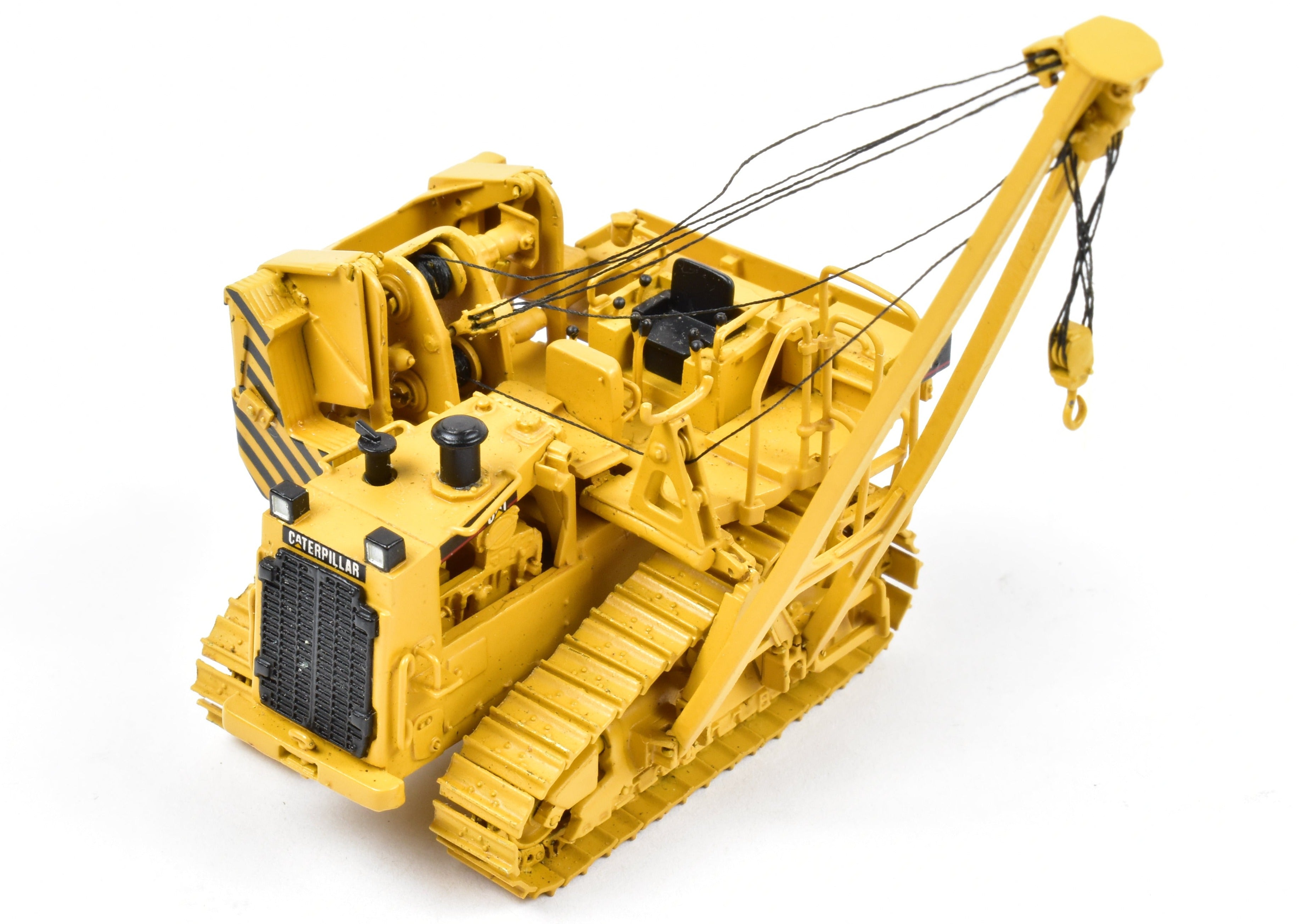 High - Quality HO Scale Brass Construction Model - Factory - Painted Caterpillar 583R Pipelayer by CON CCM Models