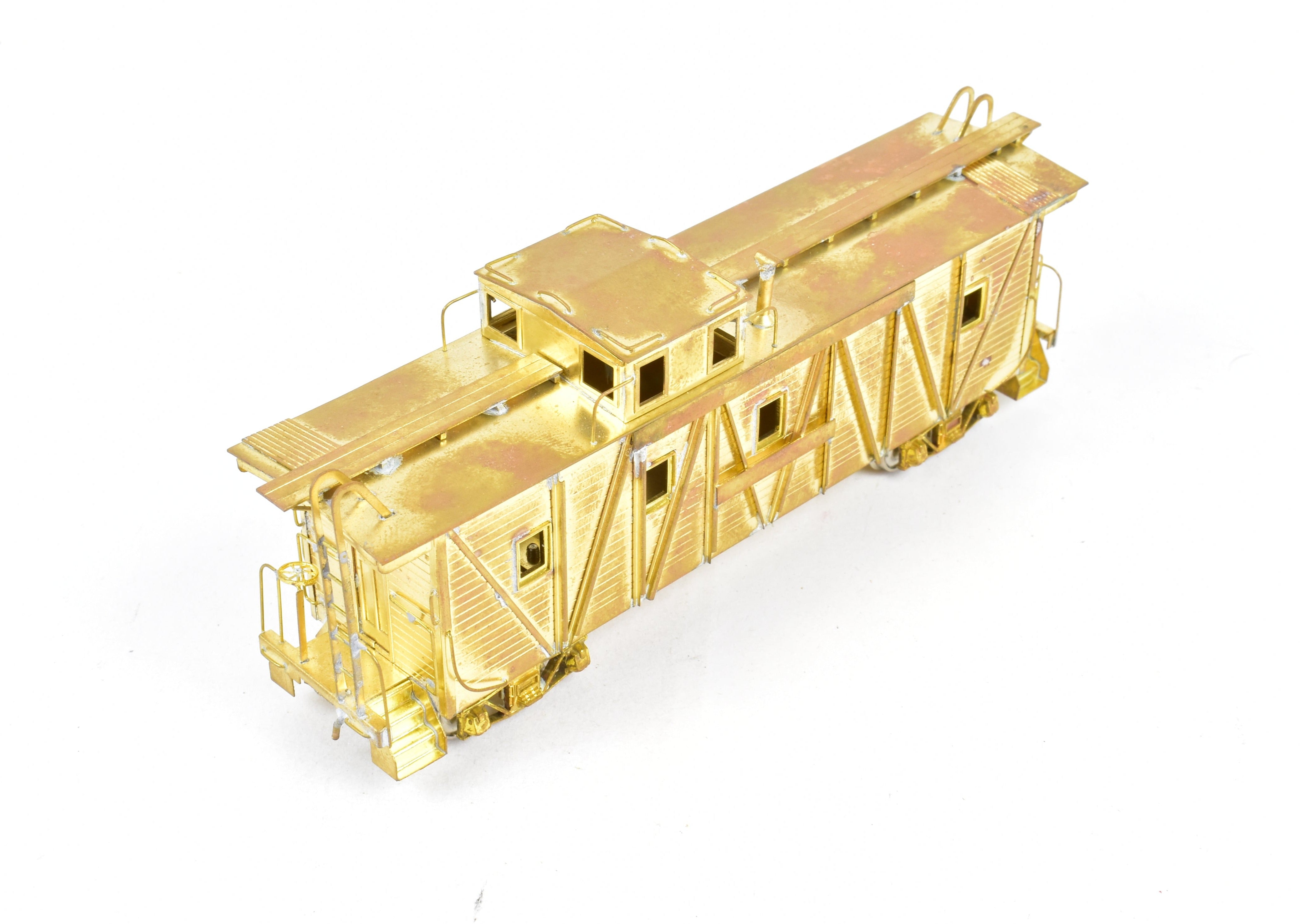 HO Scale Brass Western Pacific Outside Brace Cupola Caboose by Westside Model Co.