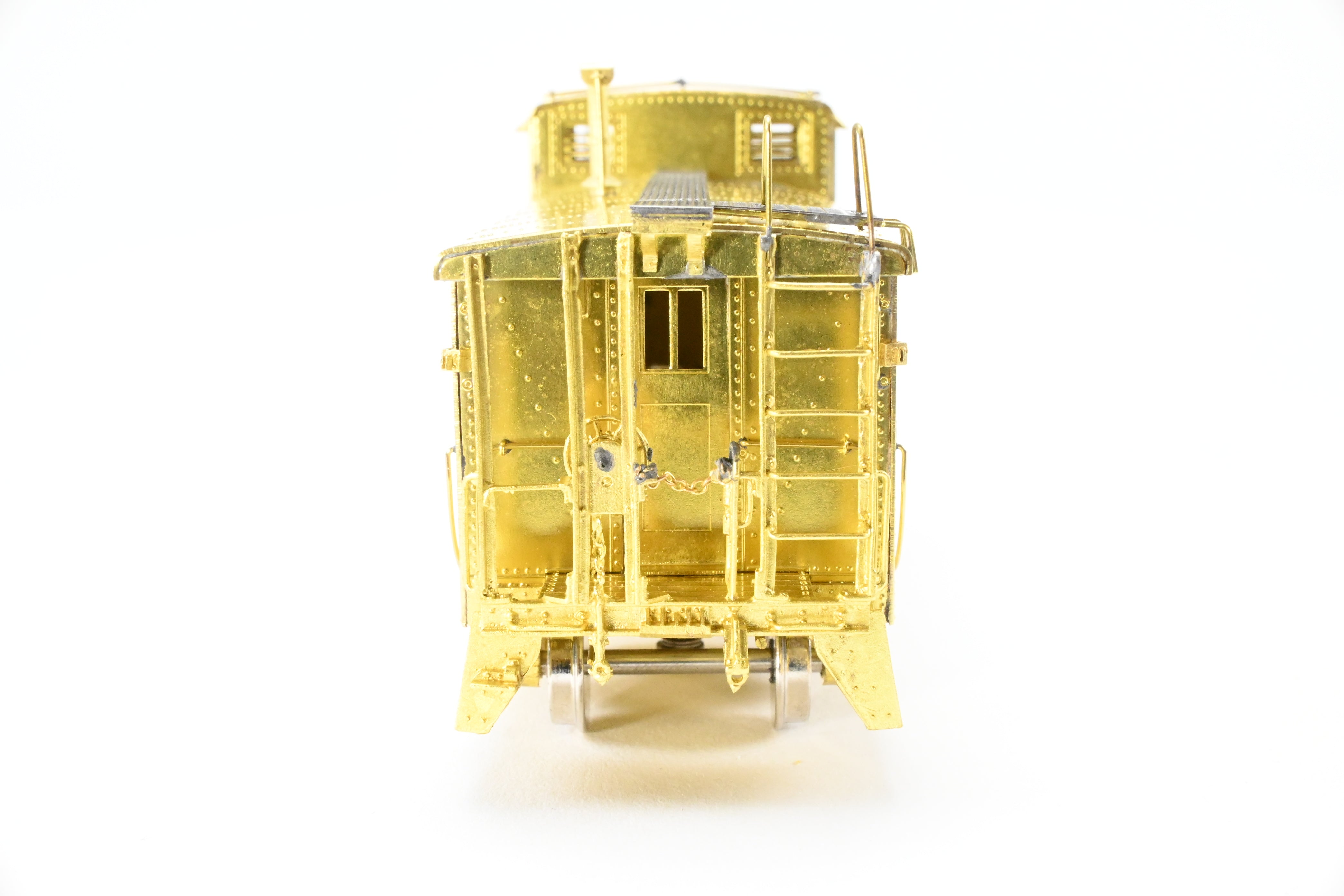 HO Scale Brass OMI - Overland Models, Inc. Missouri Pacific Steel Caboose with Rivets, Model Numbers Ranging from #1016 to #1050