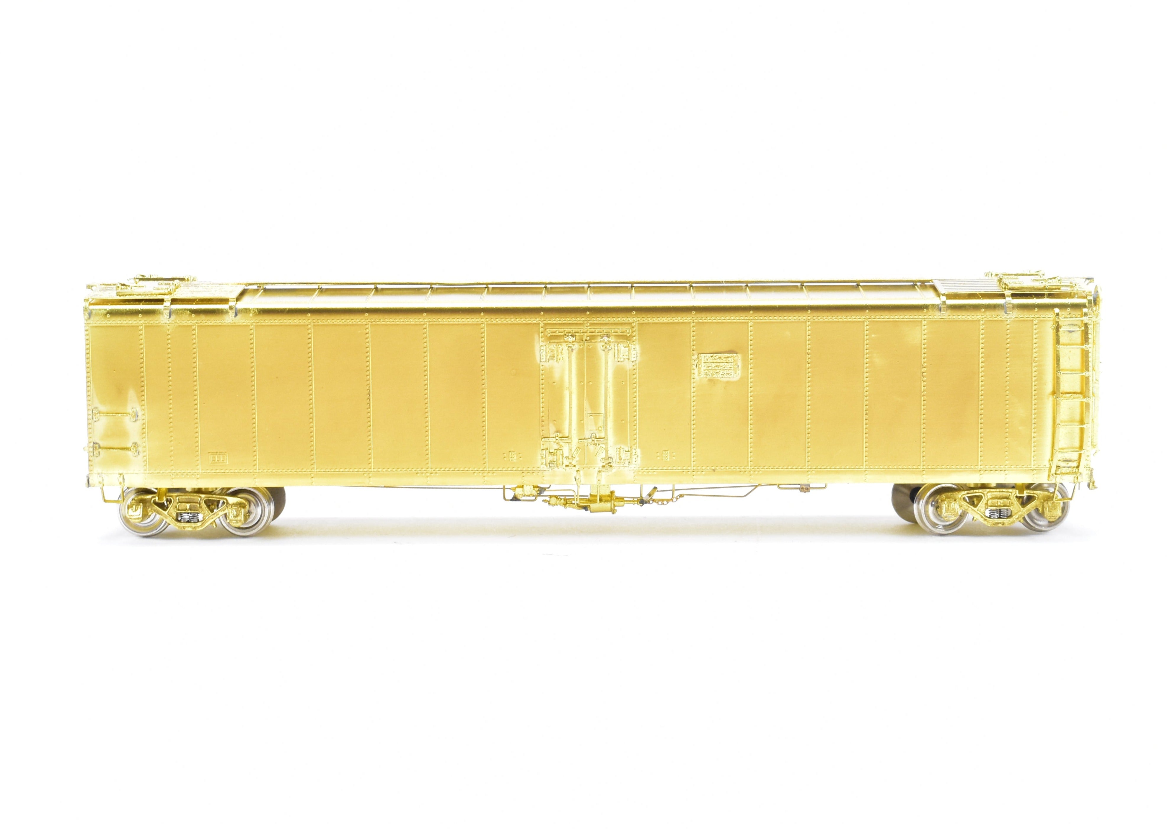 HO Scale Brass Refrigerator Car Model by OMI - Overland Models, Inc. Representing MILW - Milwaukee Road 70 - Ton Variant