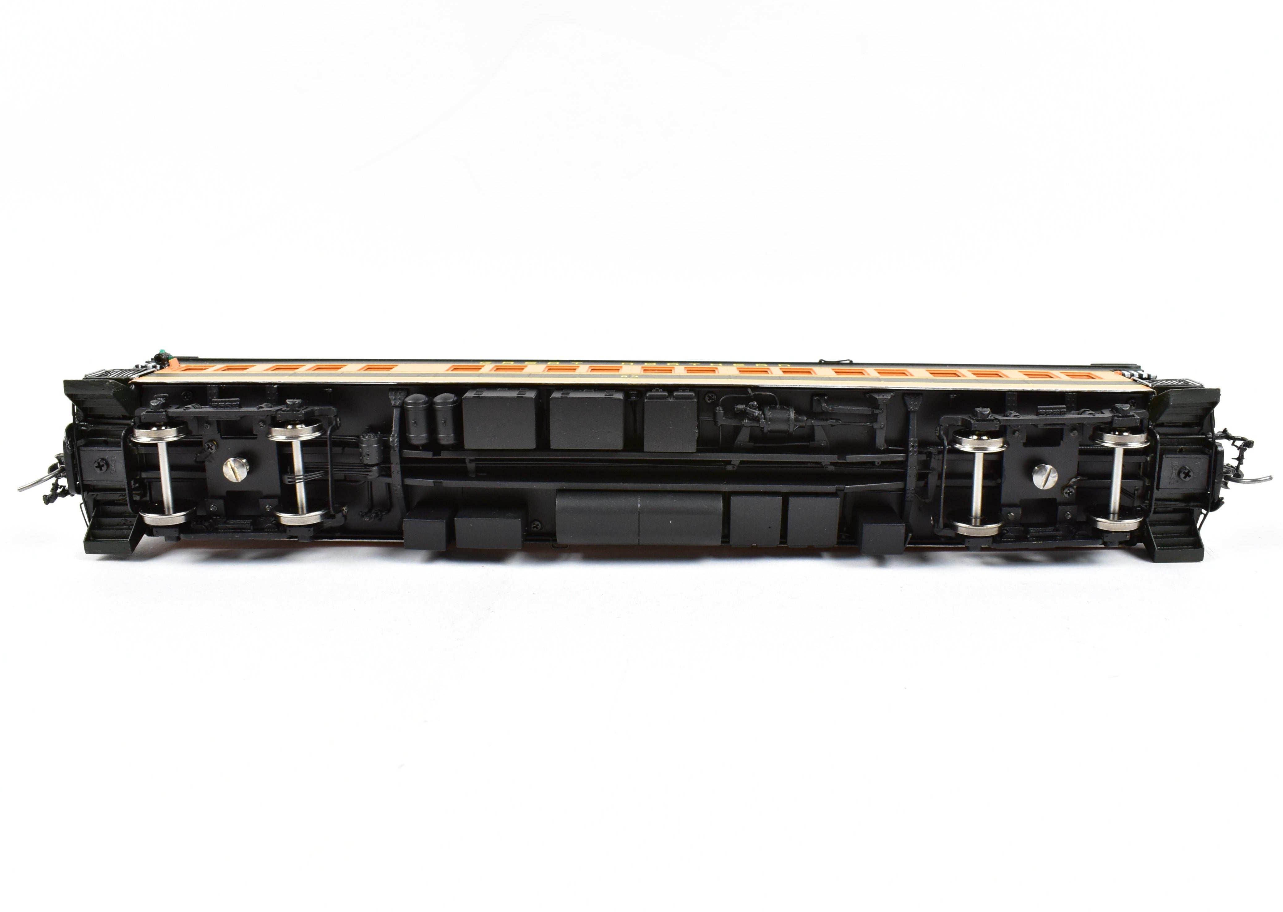 High - Quality HO Scale New Brass Model Train of North Bank Line and Great Northern 2nd A3 Business Car in Empire Builder Design